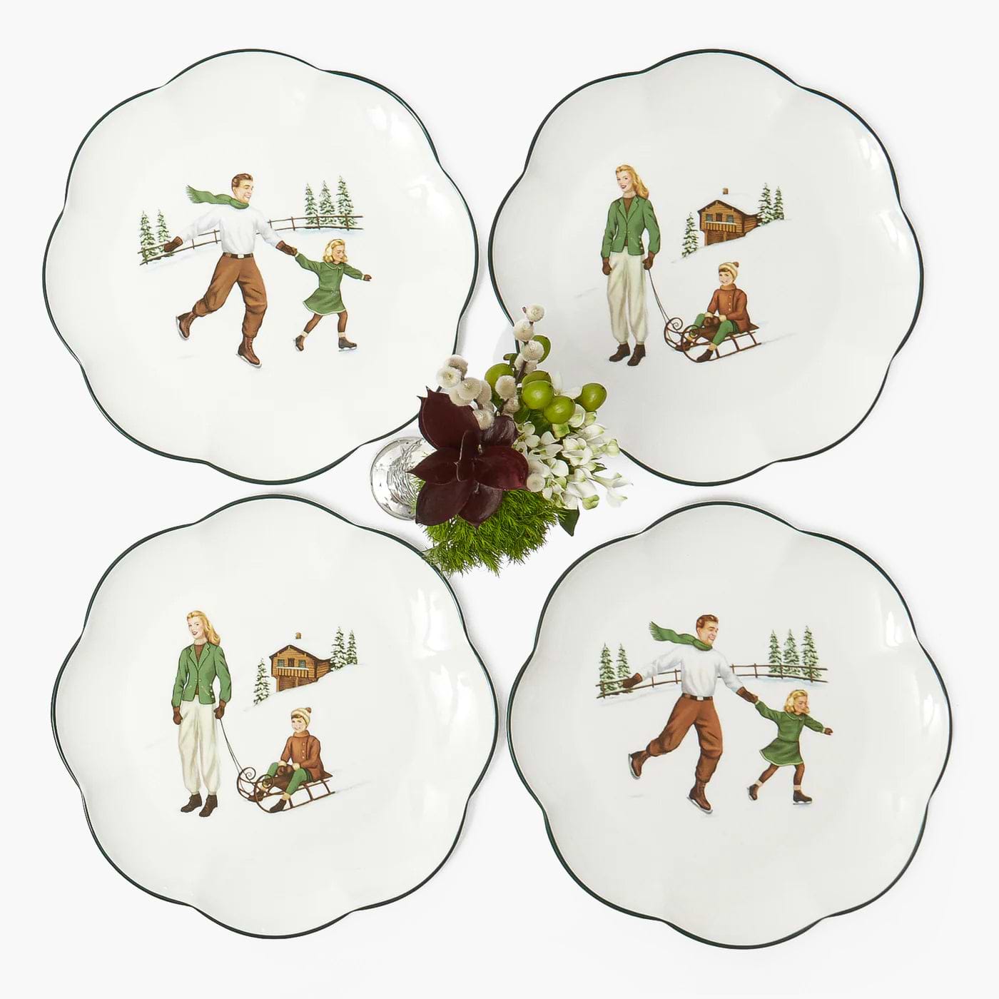 Hansel & Gretel Dinner Plates (Set of 4)