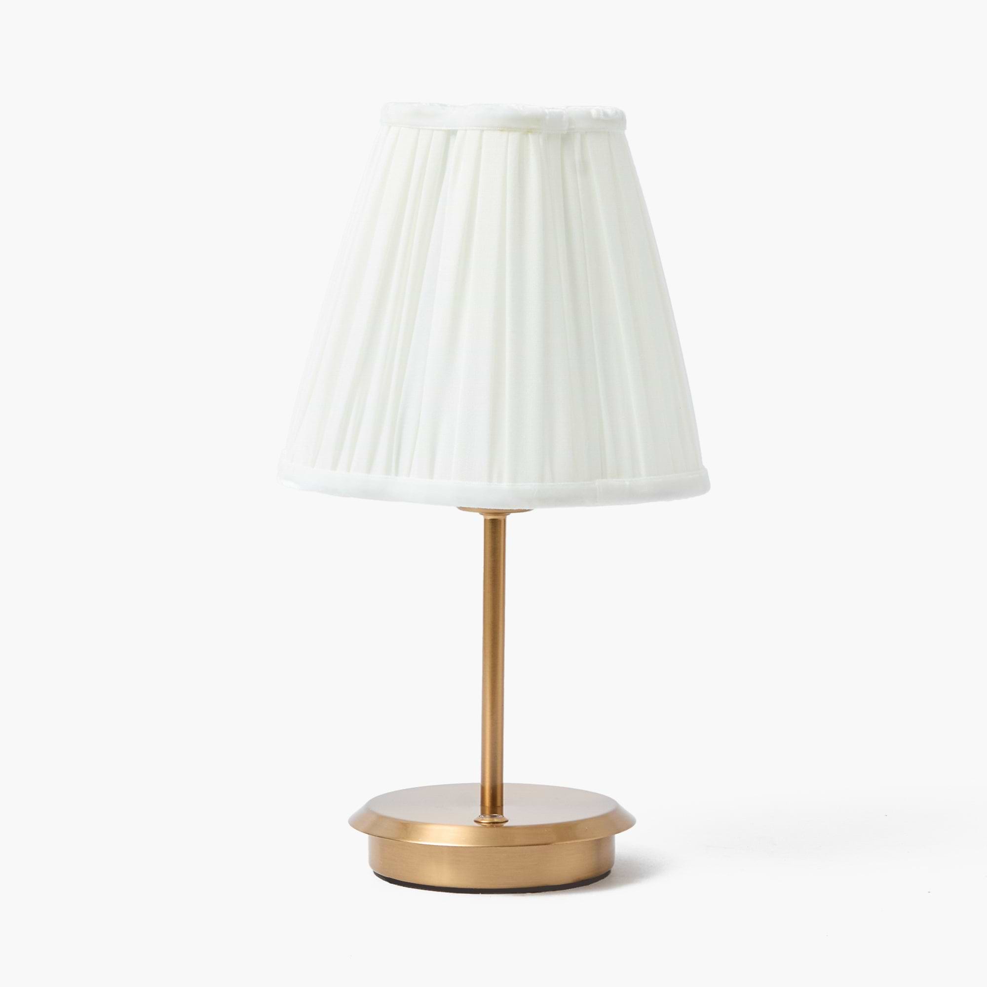Cream Pleated Lampshade (18cm)