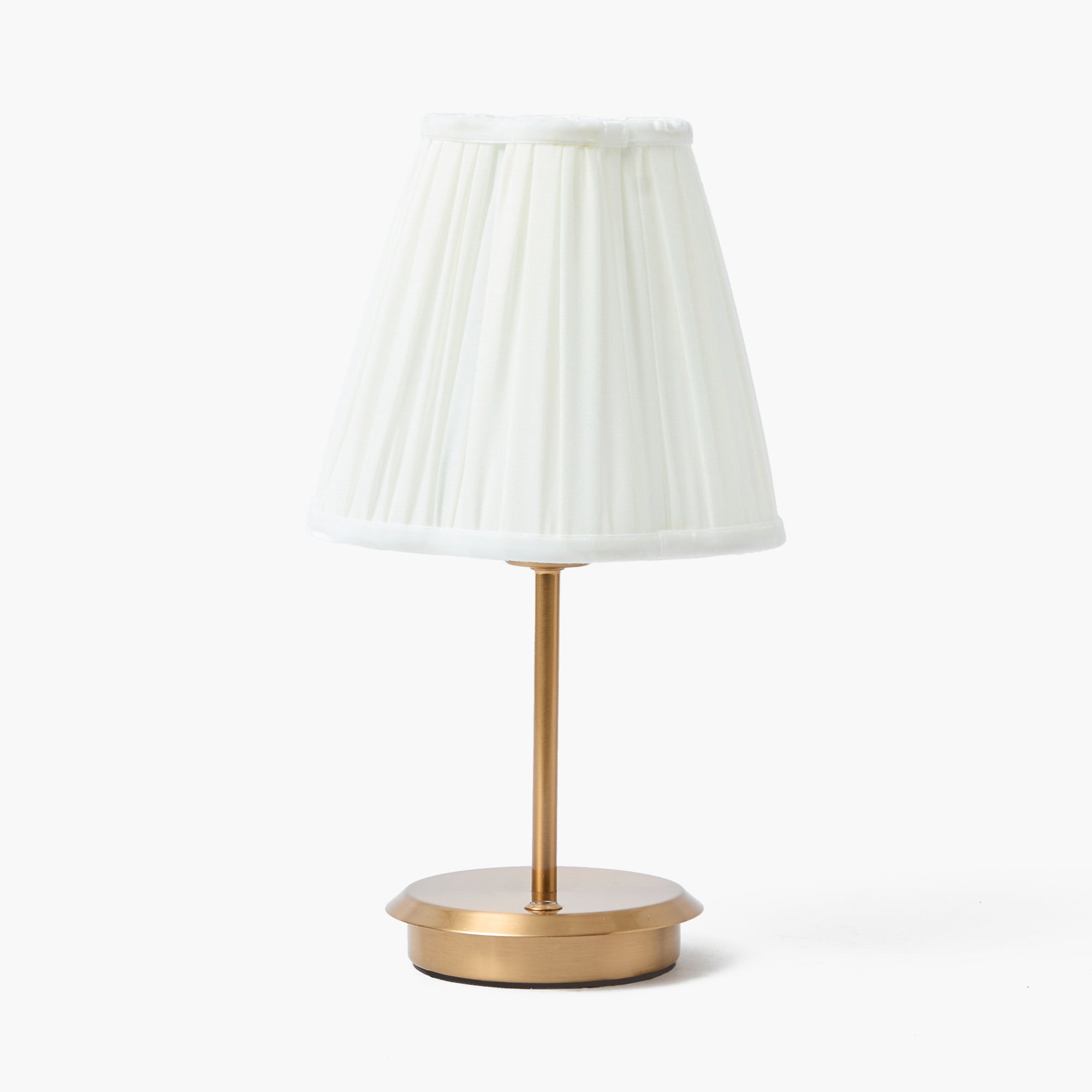 Cream Pleated Lampshade (18cm)