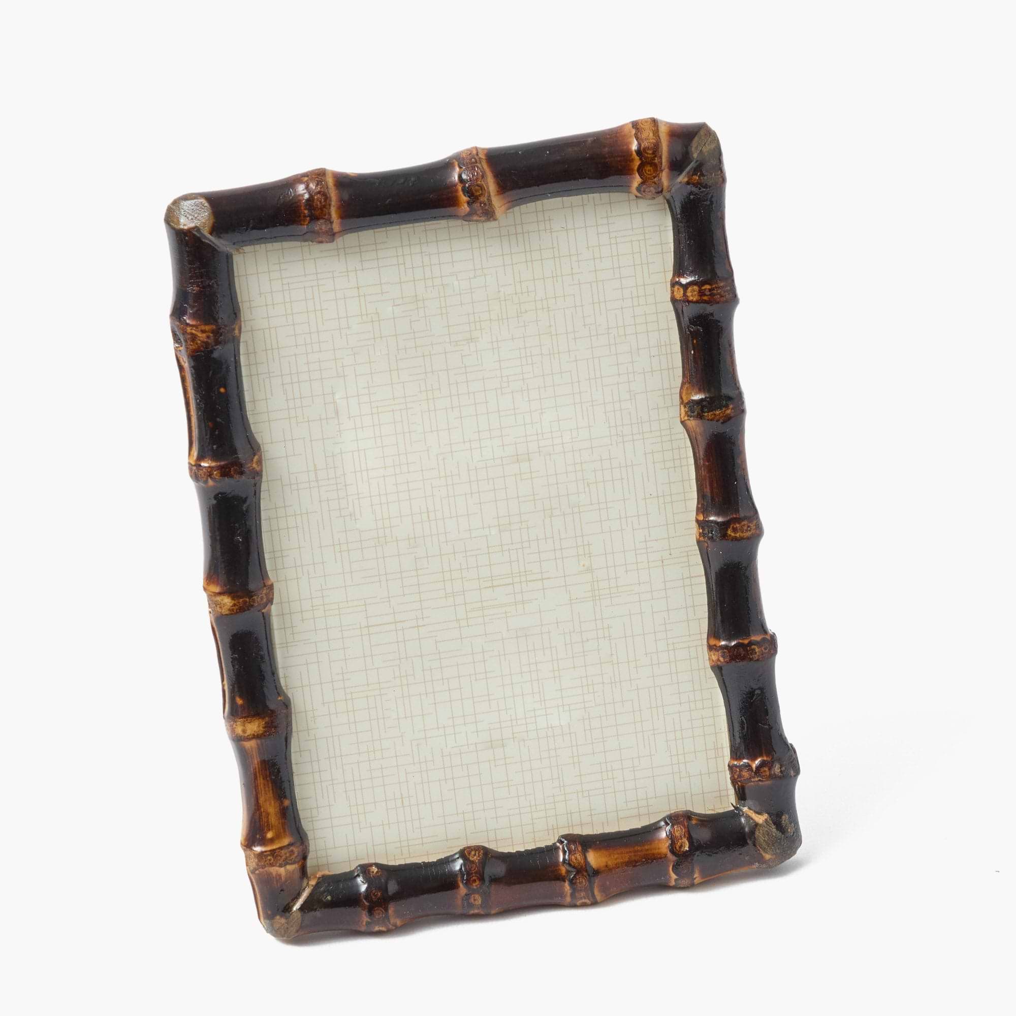 Burnt Bamboo Photo Frames (Set of 2)