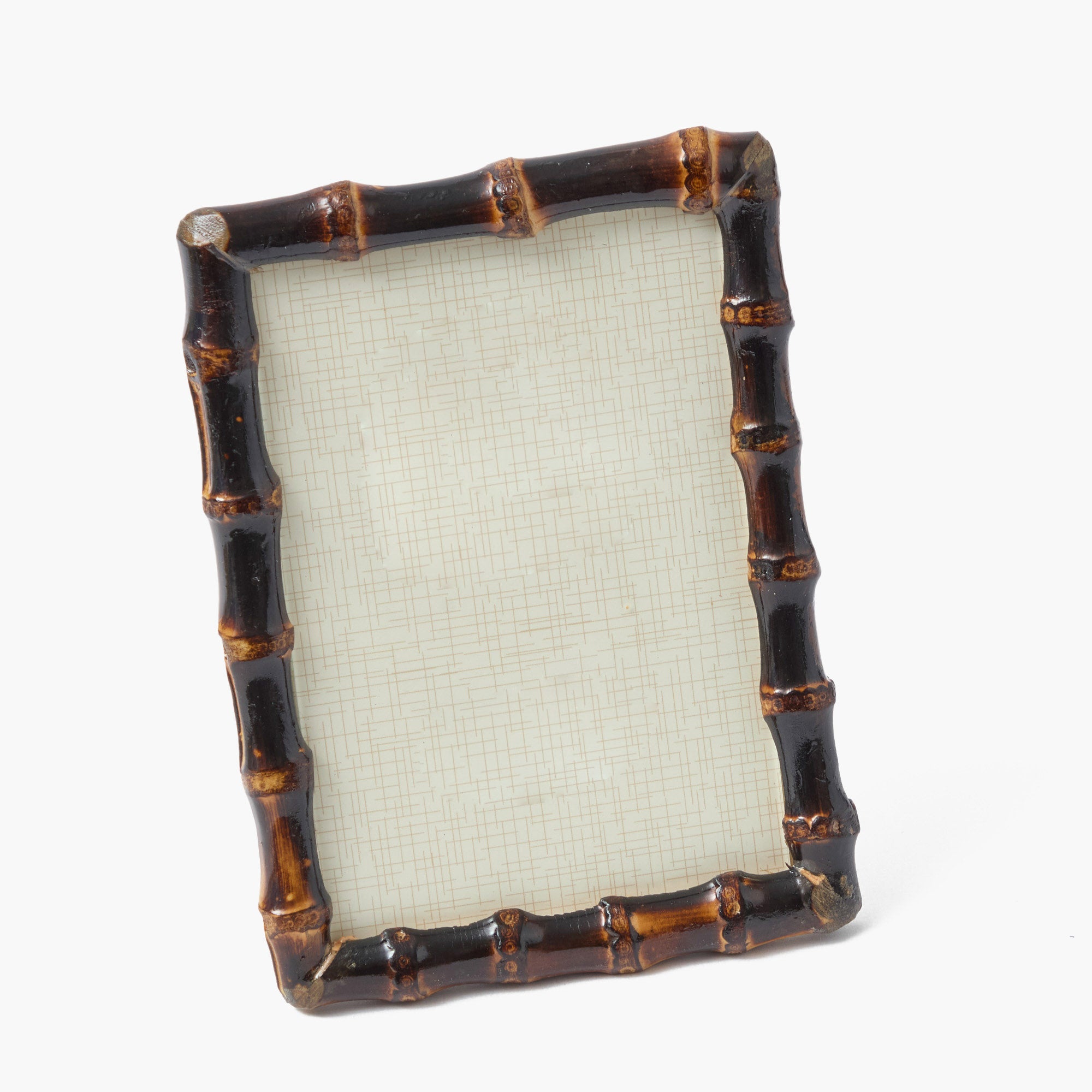 Burnt Bamboo Photo Frames (Set of 2)