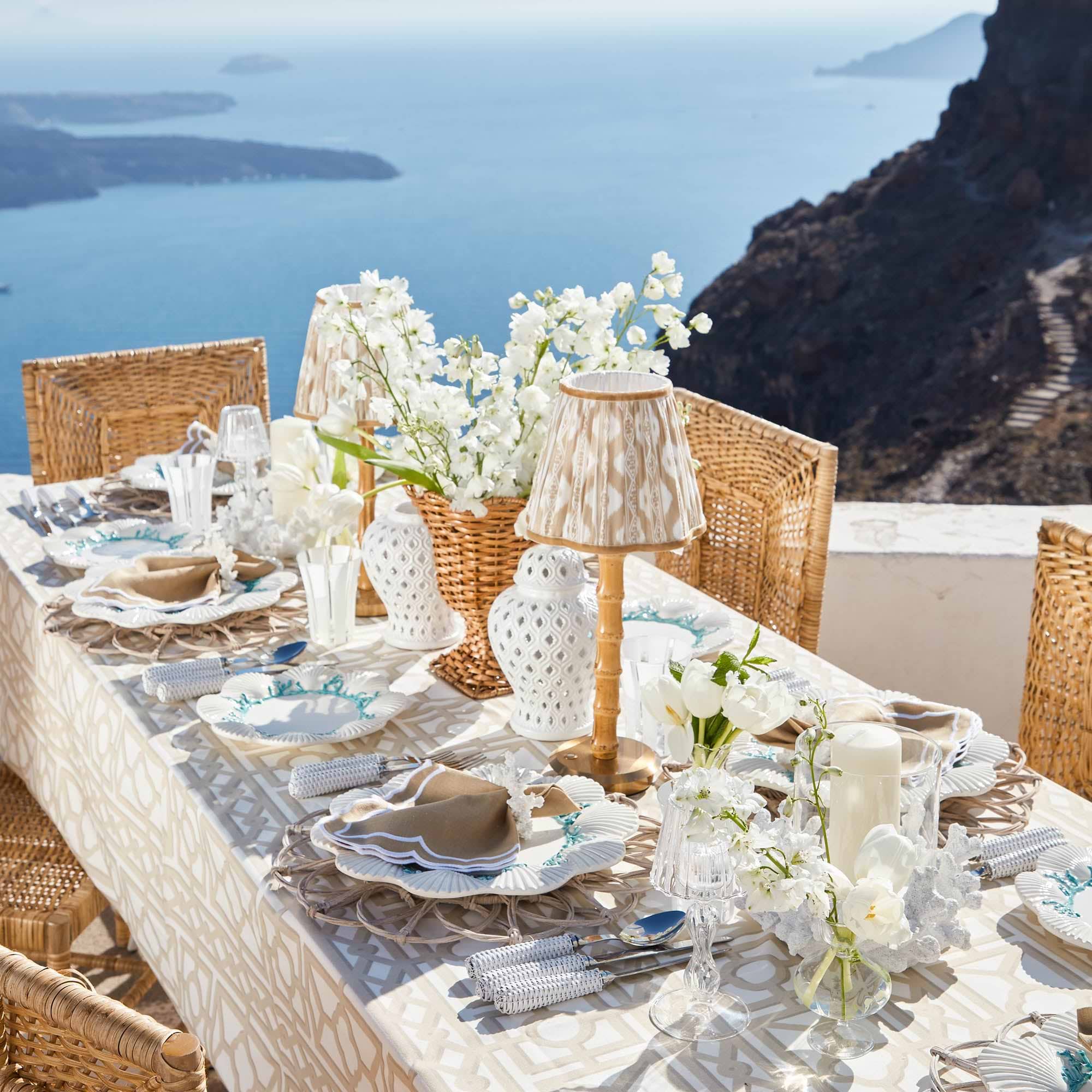 Sand Fleur Napkins (Set of 4)