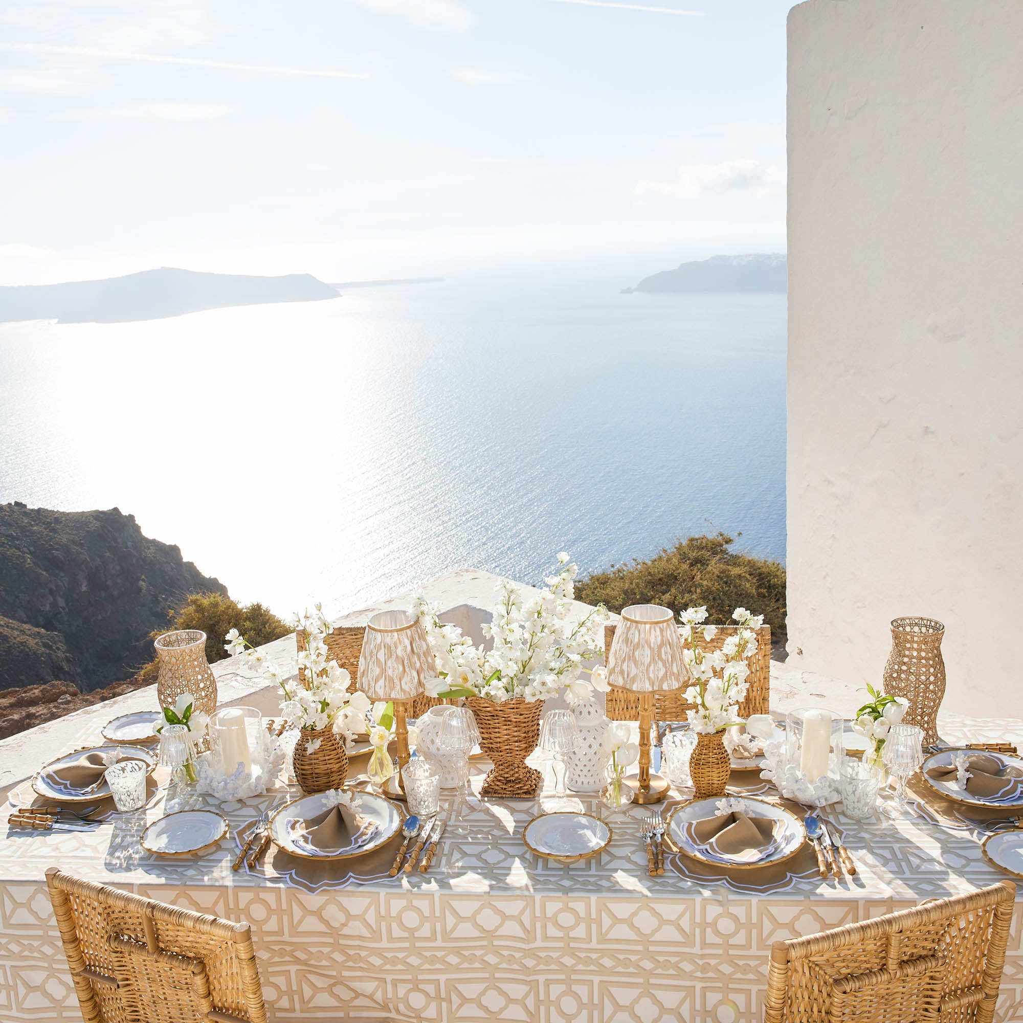 Sand Fleur Placemats (Set of 4)