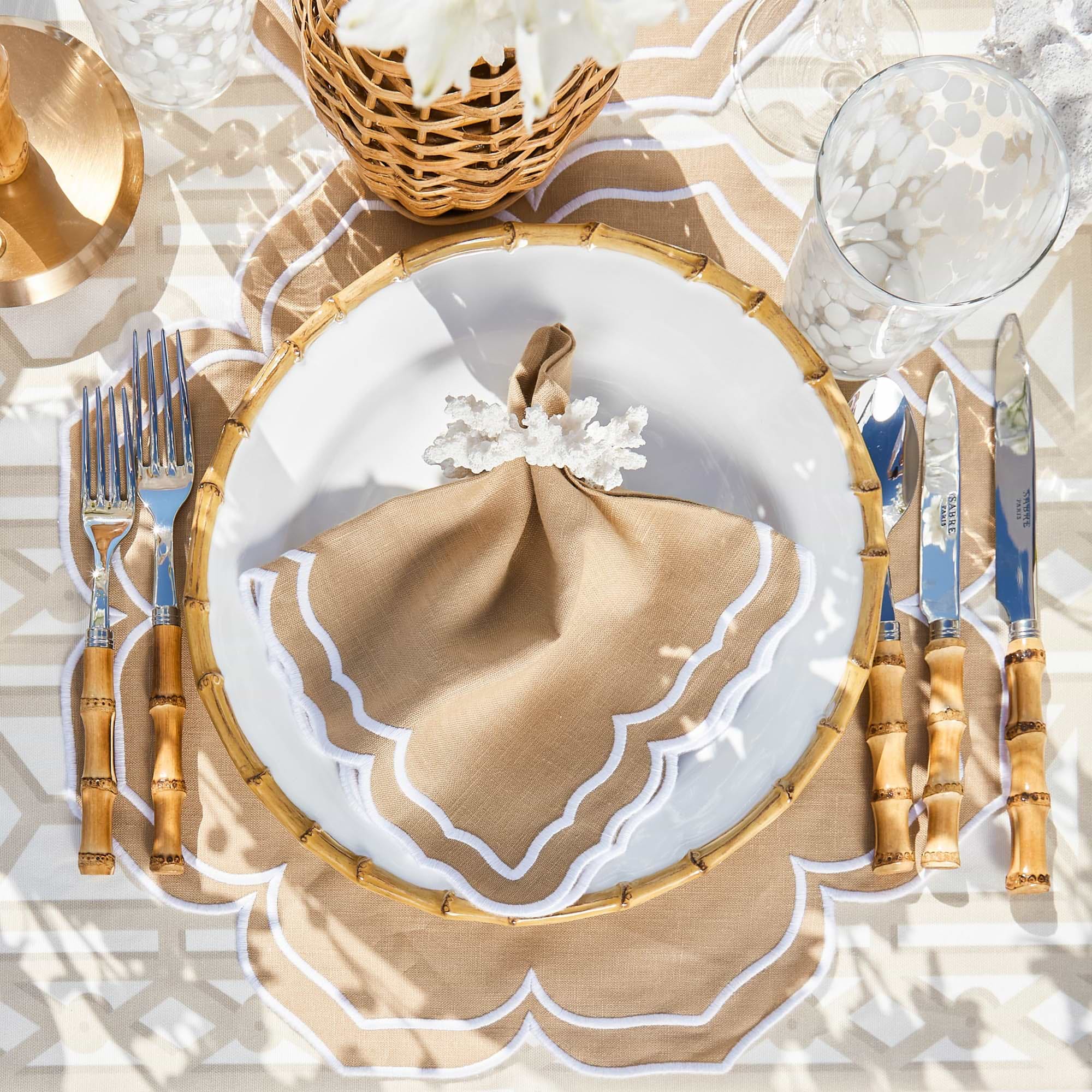 Sand Fleur Placemats (Set of 4)