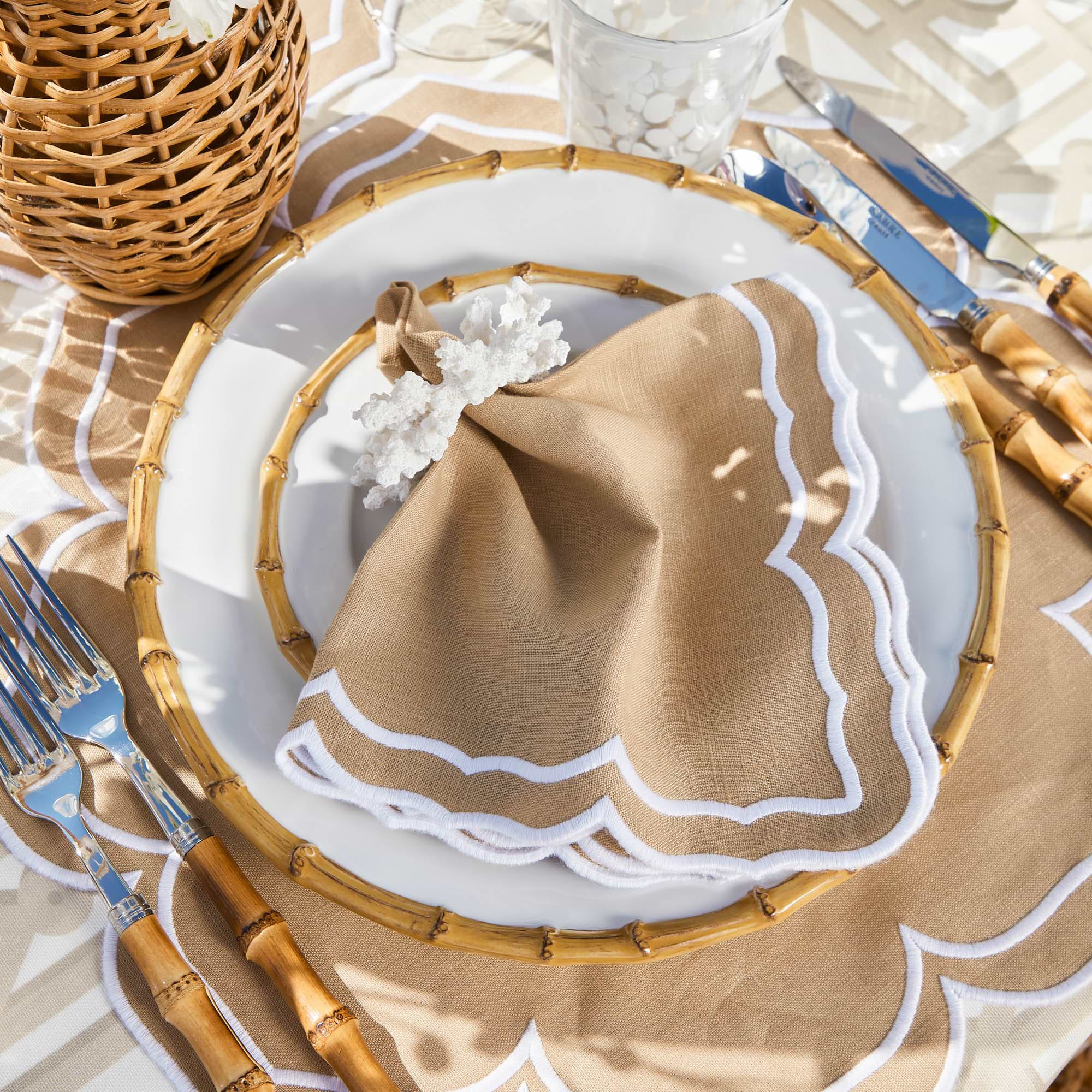 Sand Fleur Placemats (Set of 4)
