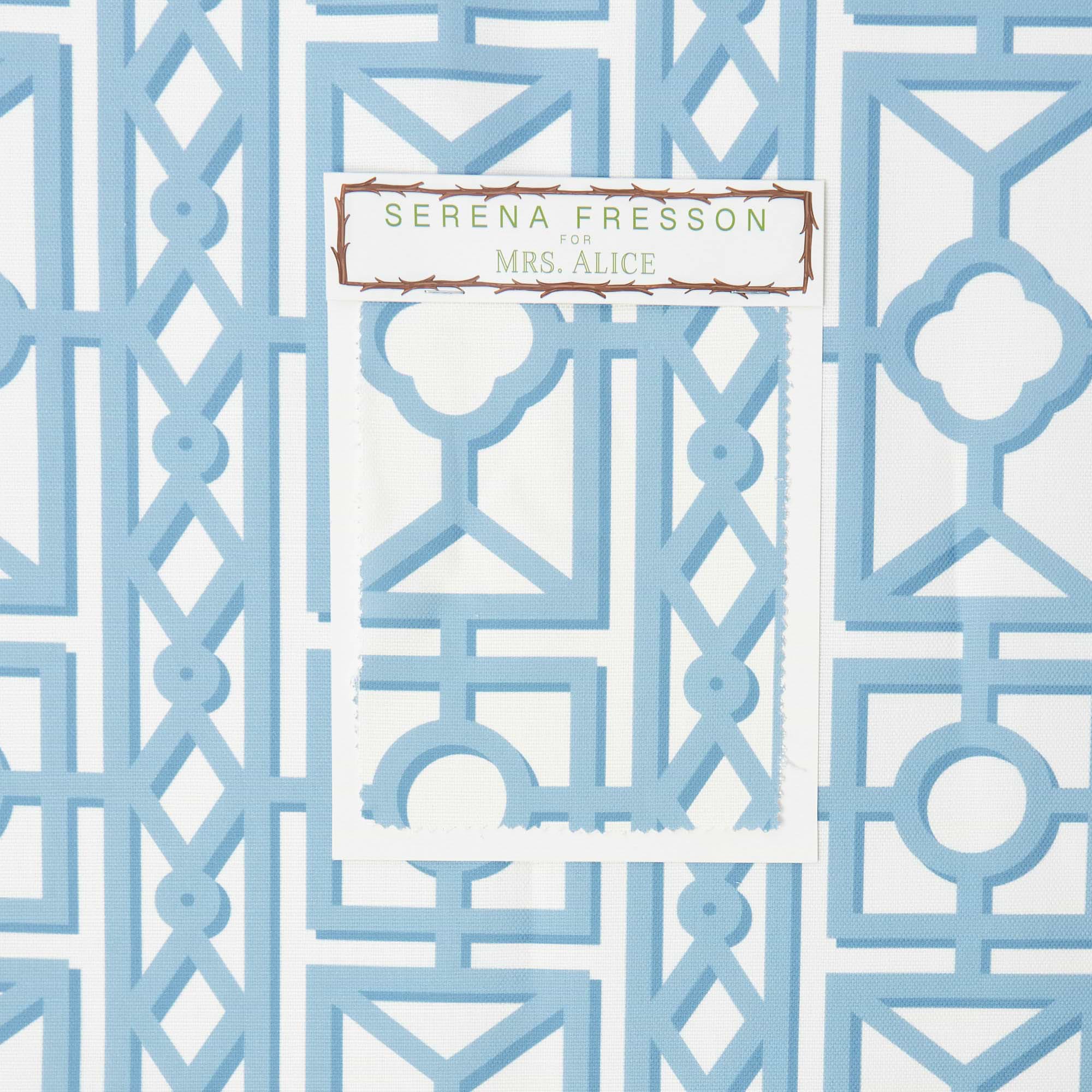 Blue Pavilion Fabric