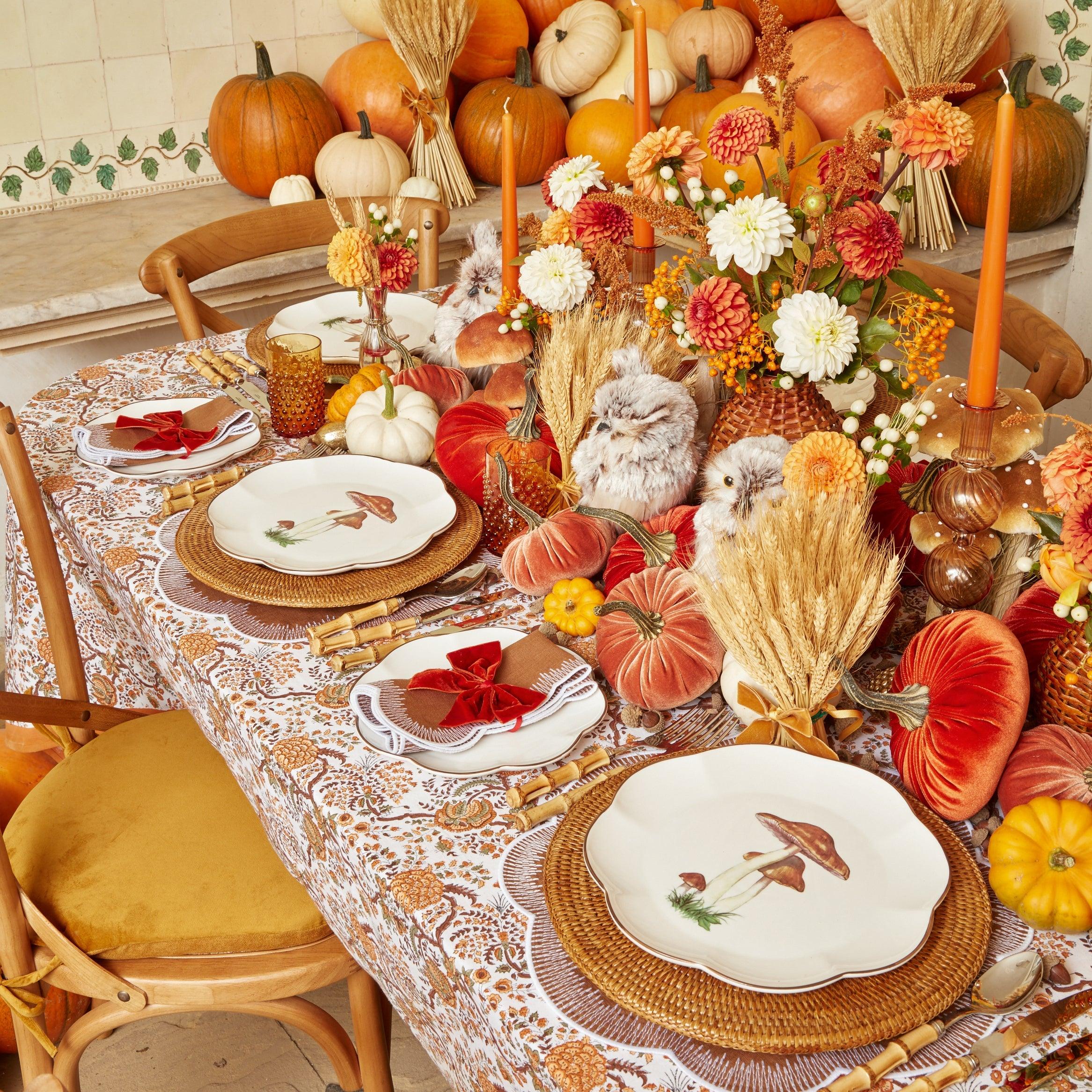 Camille Chestnut Candle Holder Set - Mrs. Alice
