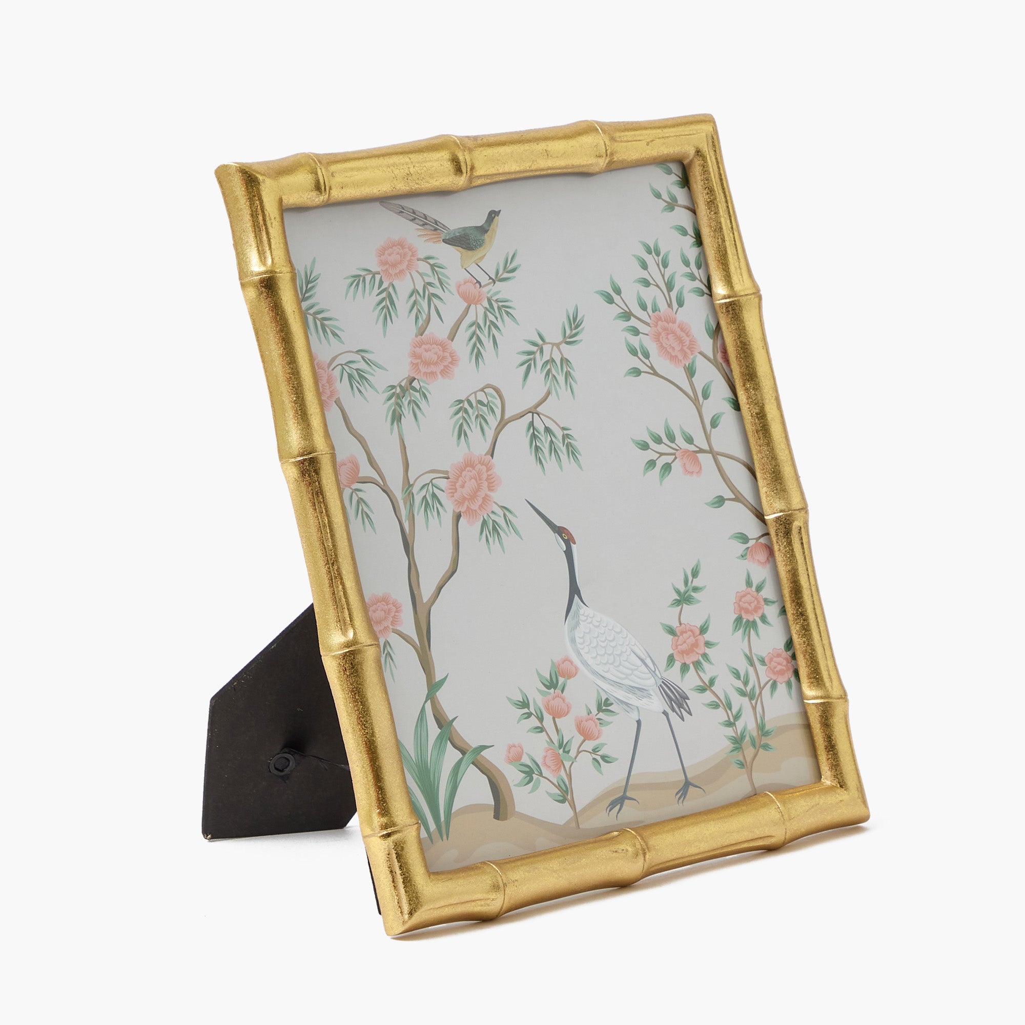 Large Gold Bamboo Photo Frame - 8"x10"
