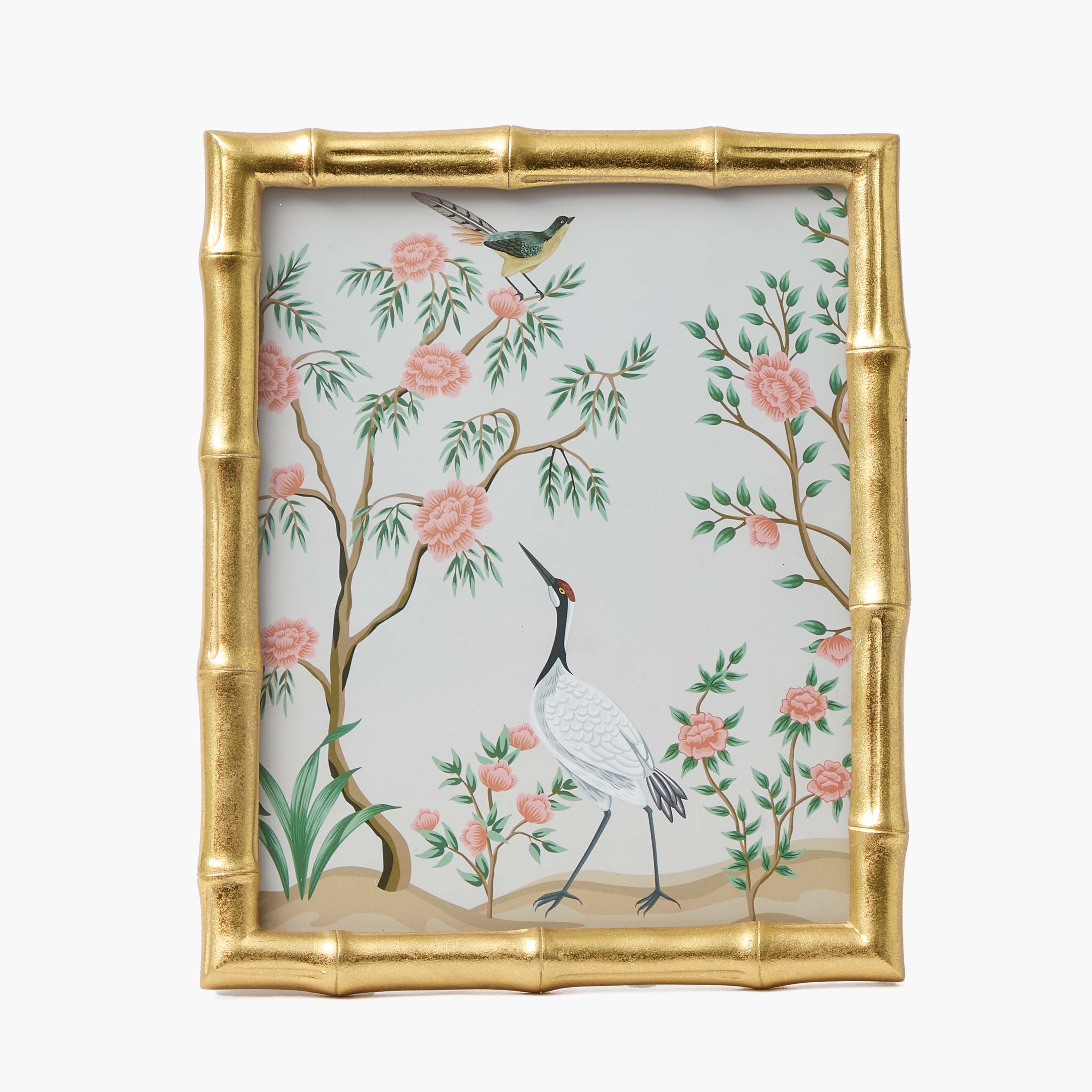 Large Gold Bamboo Photo Frame - 8