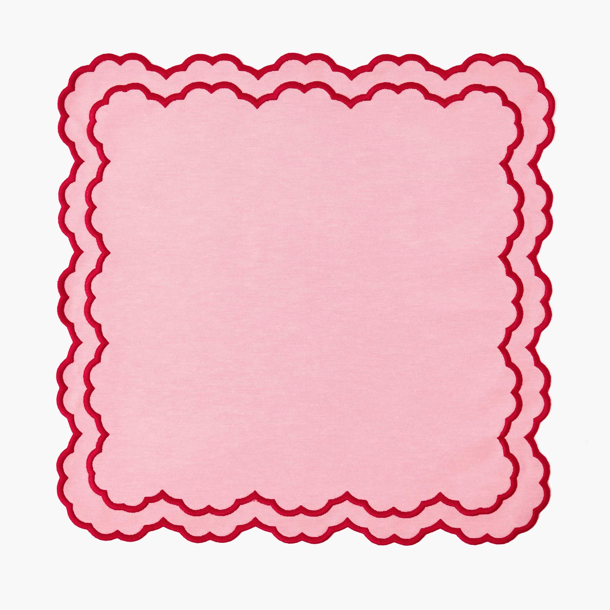 Pink Carolina Napkins (Set of 4)