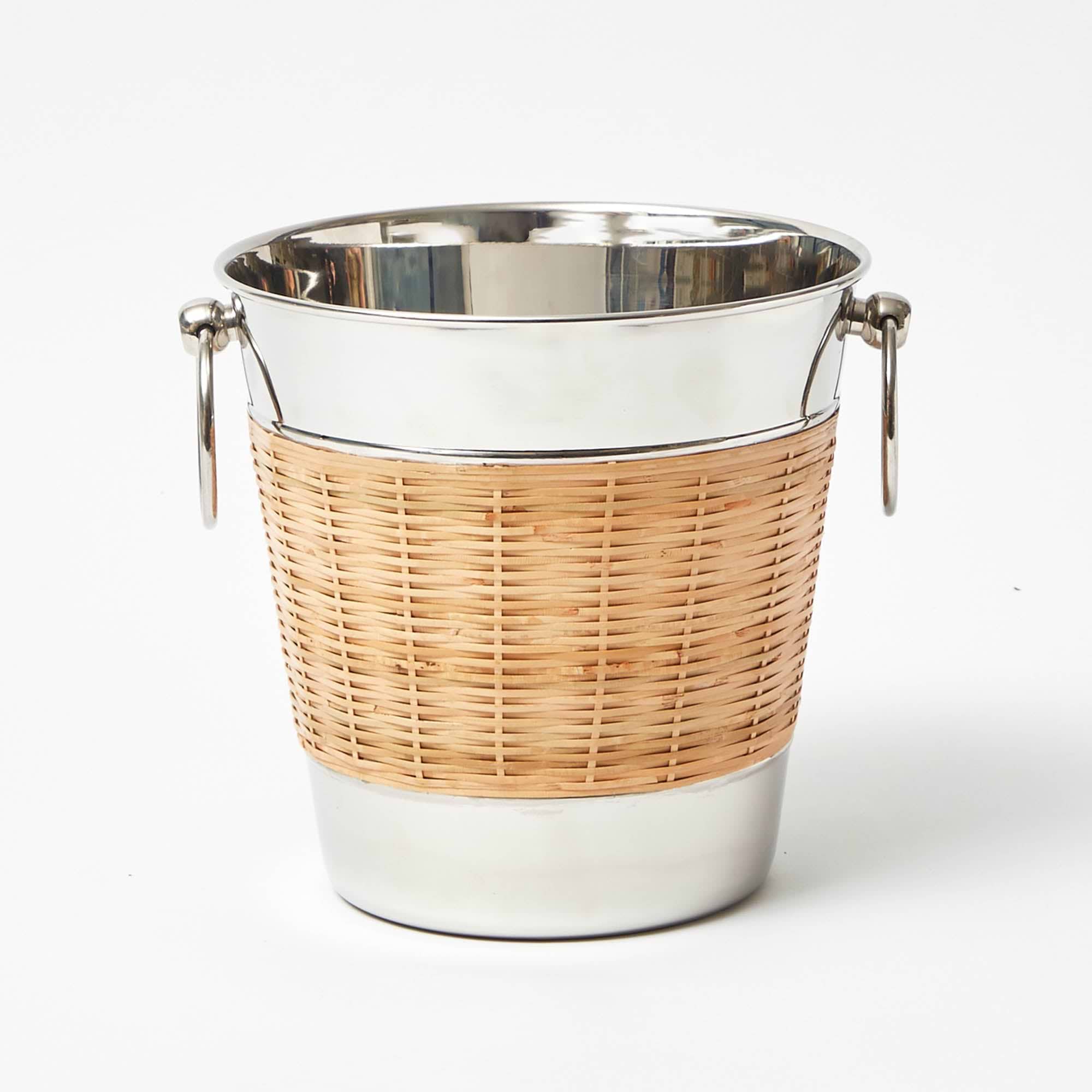 Wicker Champagne Bucket