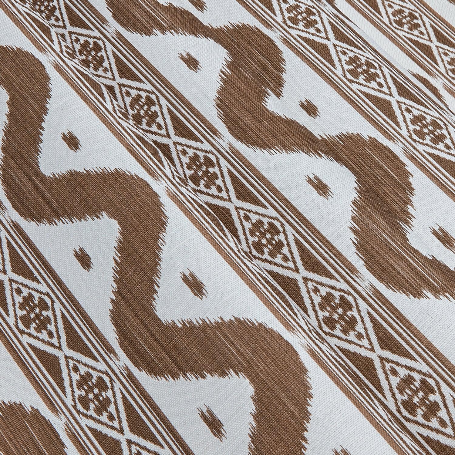 chestnut-brown-ikat-stripe-