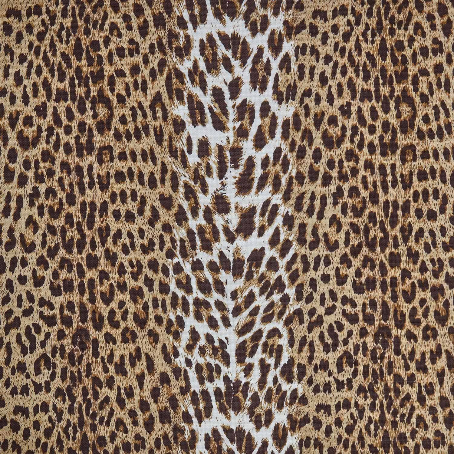 Chestnut Brown Leopard Fabric - Mrs. Alice