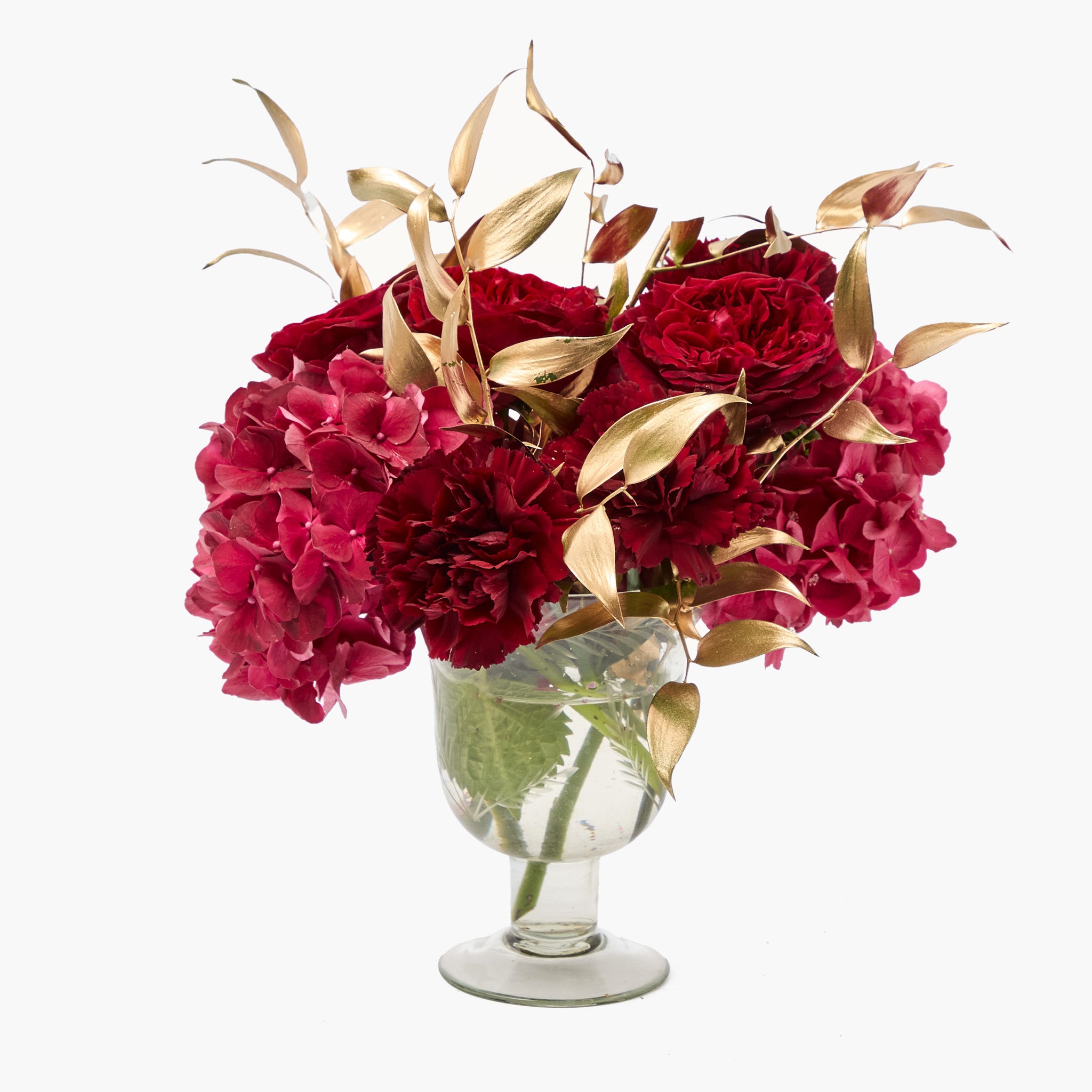 Astrid Engraved Glass Vase (Pair)