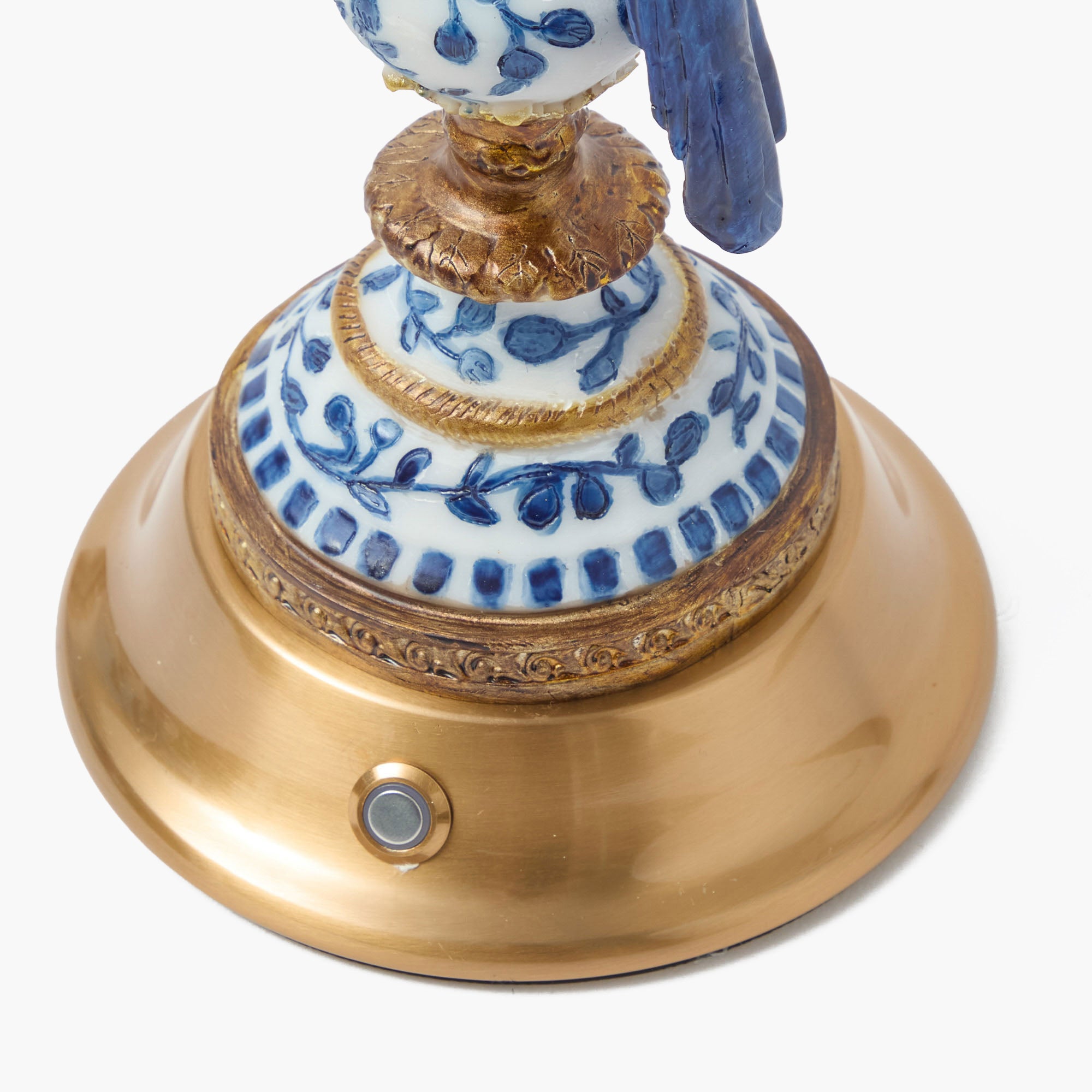 Blue Parrot Rechargeable Lamp