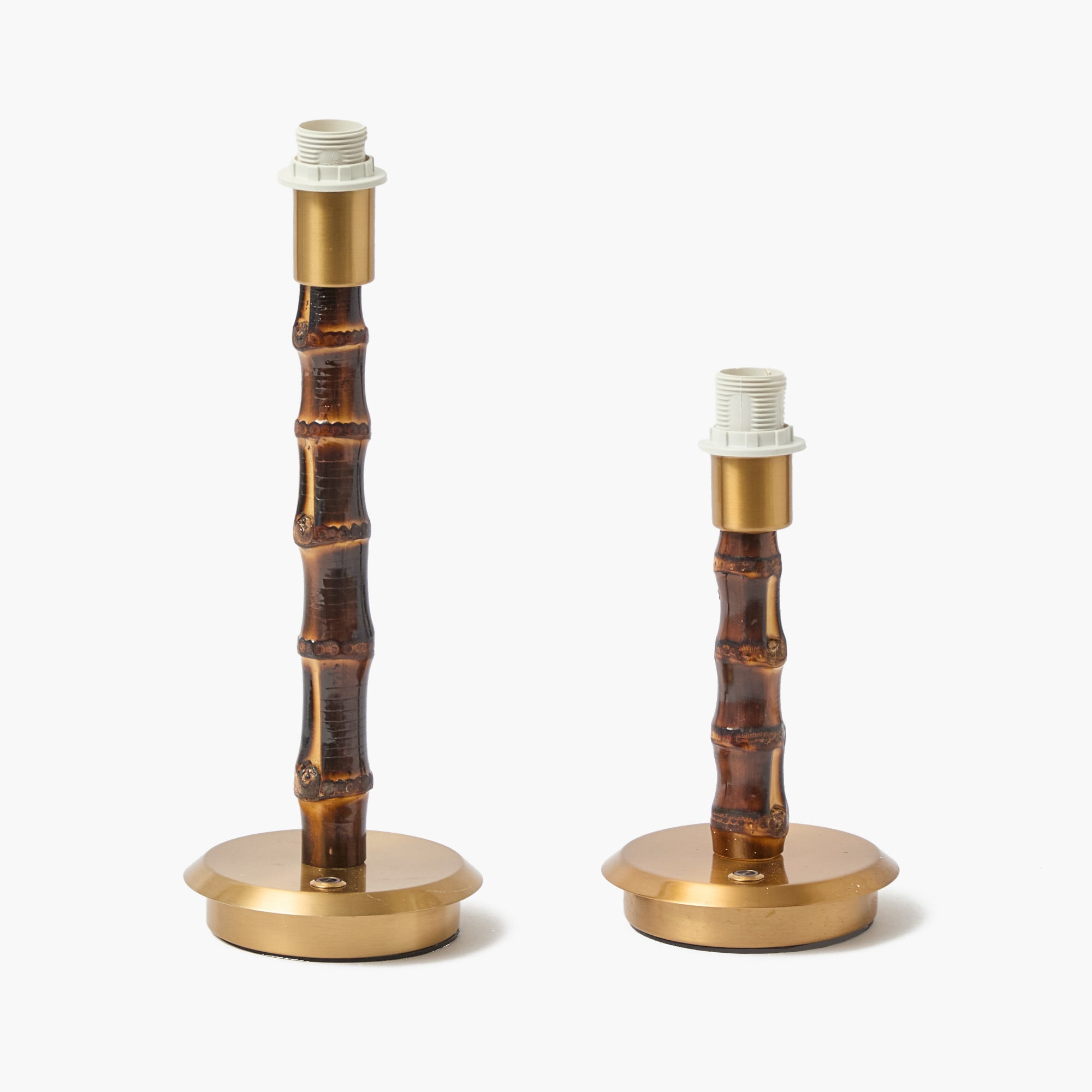Burnt Bamboo Short Rechargeable Lamp