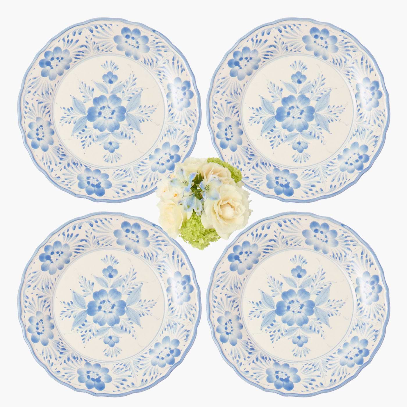 Blue Pandora Dinner Plates (Set of 4)