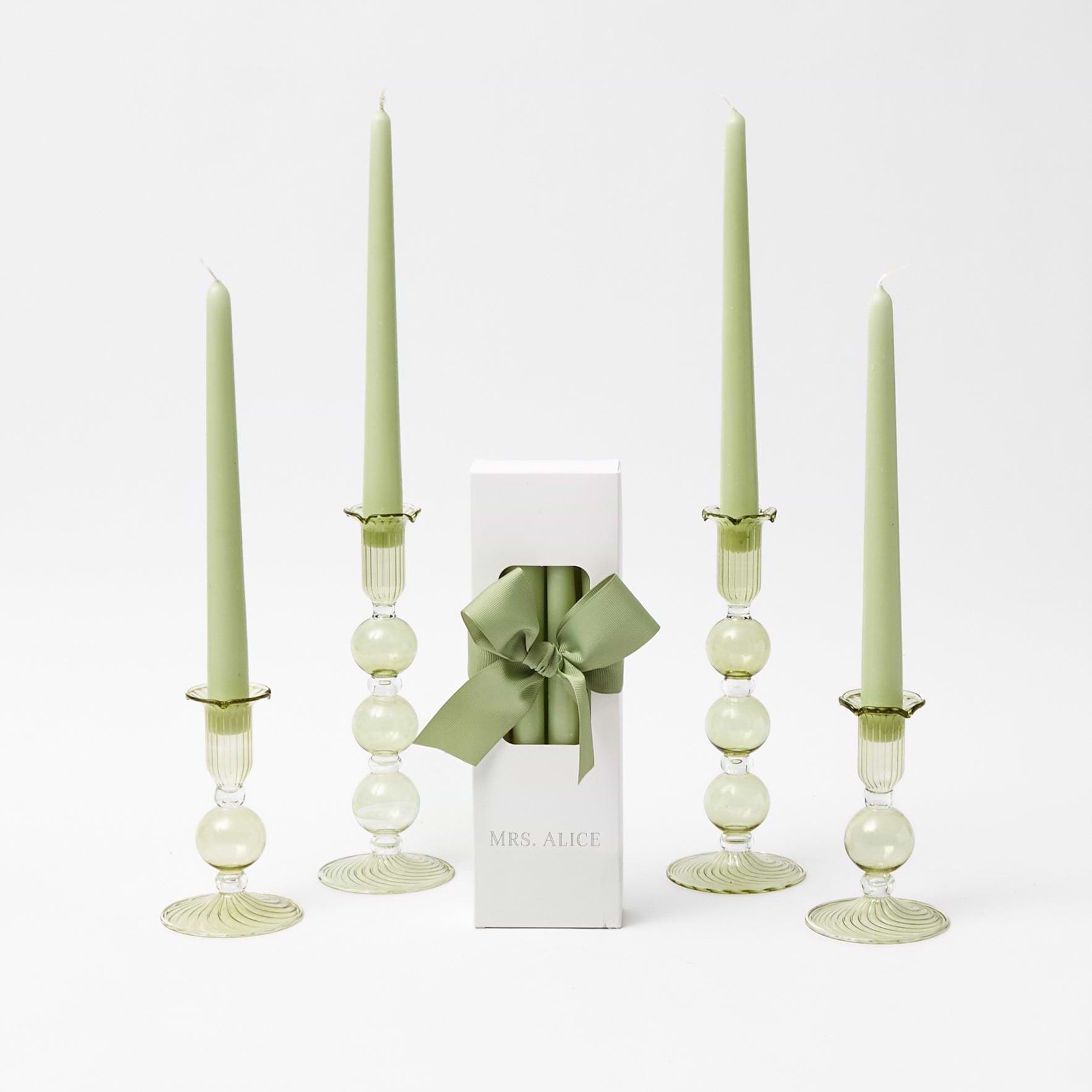 Eden Green Candle Set (Spring Green) - Mrs. Alice