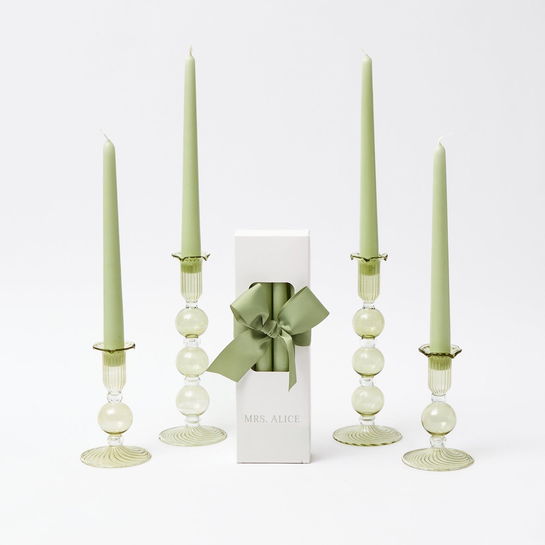 Eden Green Candle Set (Spring Green) - Mrs. Alice