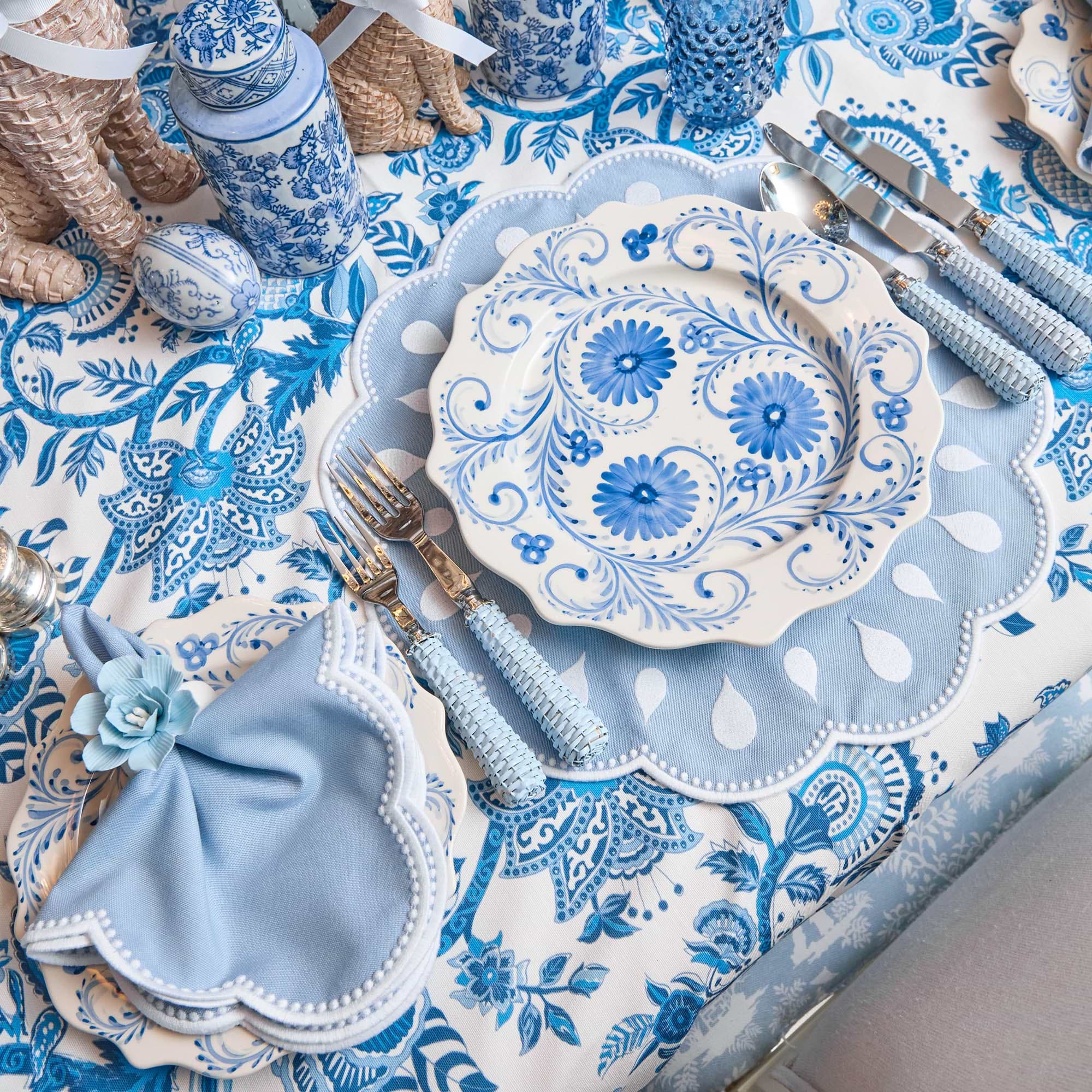 Bettina Blue & White Placemats (Set of 4)