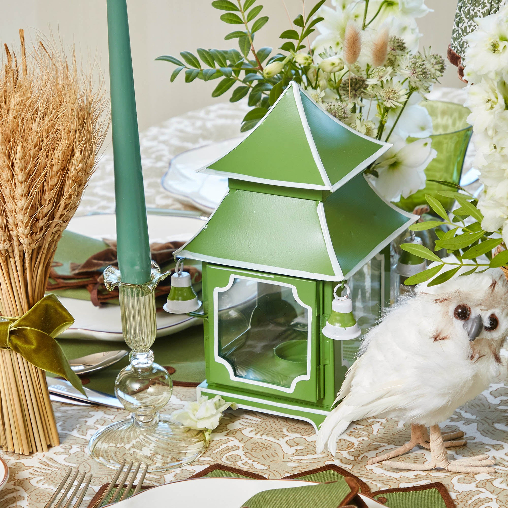 Eden Green Candle Set (Forest Green)