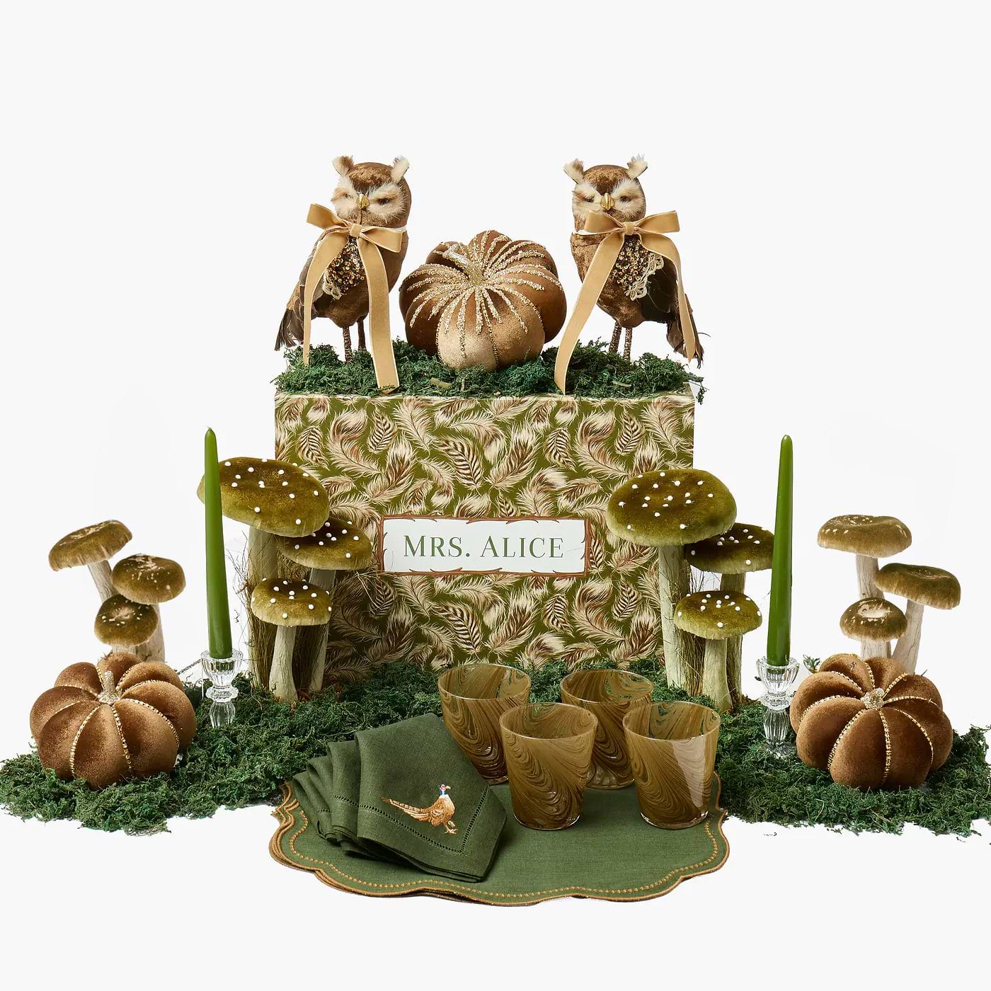 Enchanted Woodland Tablescape