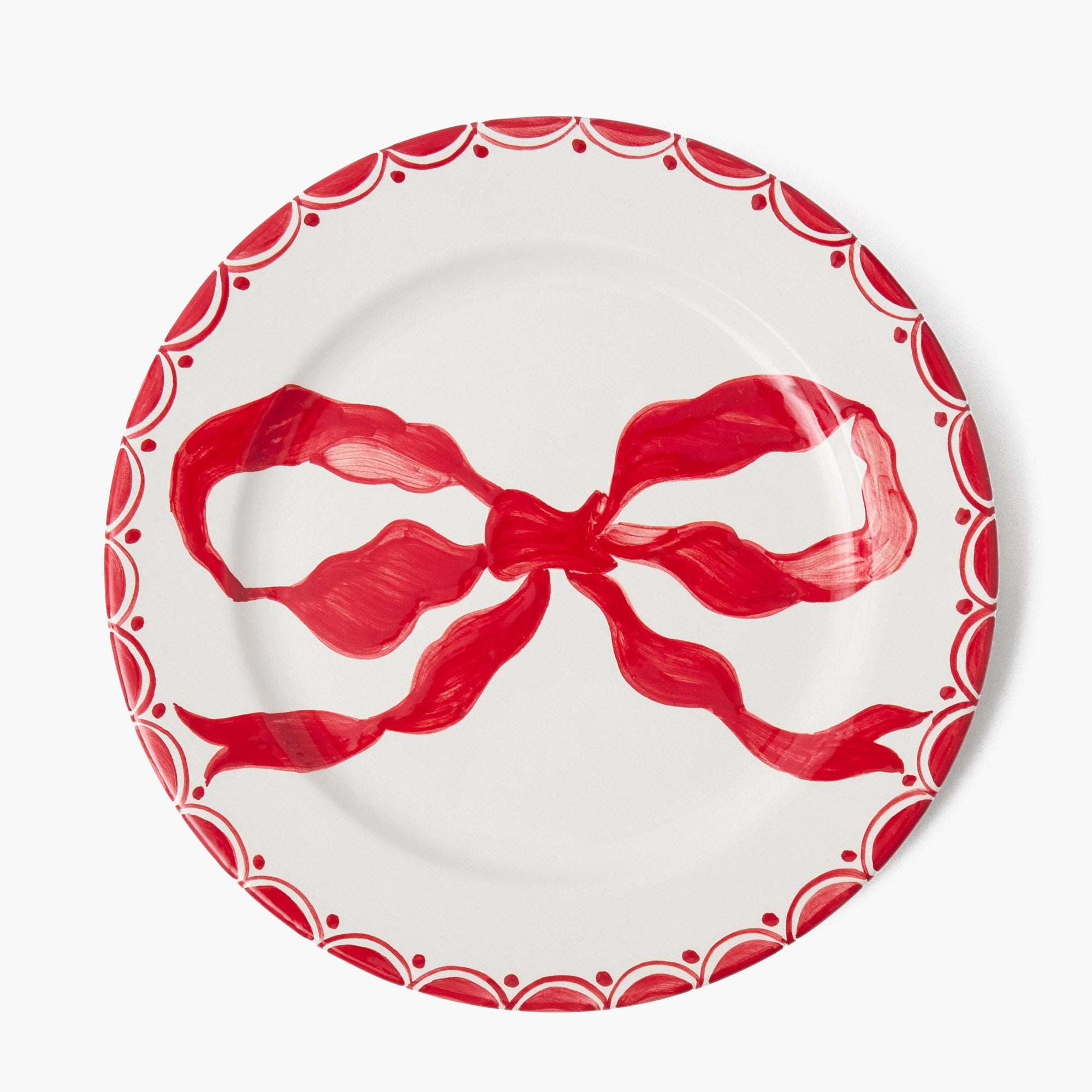 Marilyn Red Bow Starter Plate