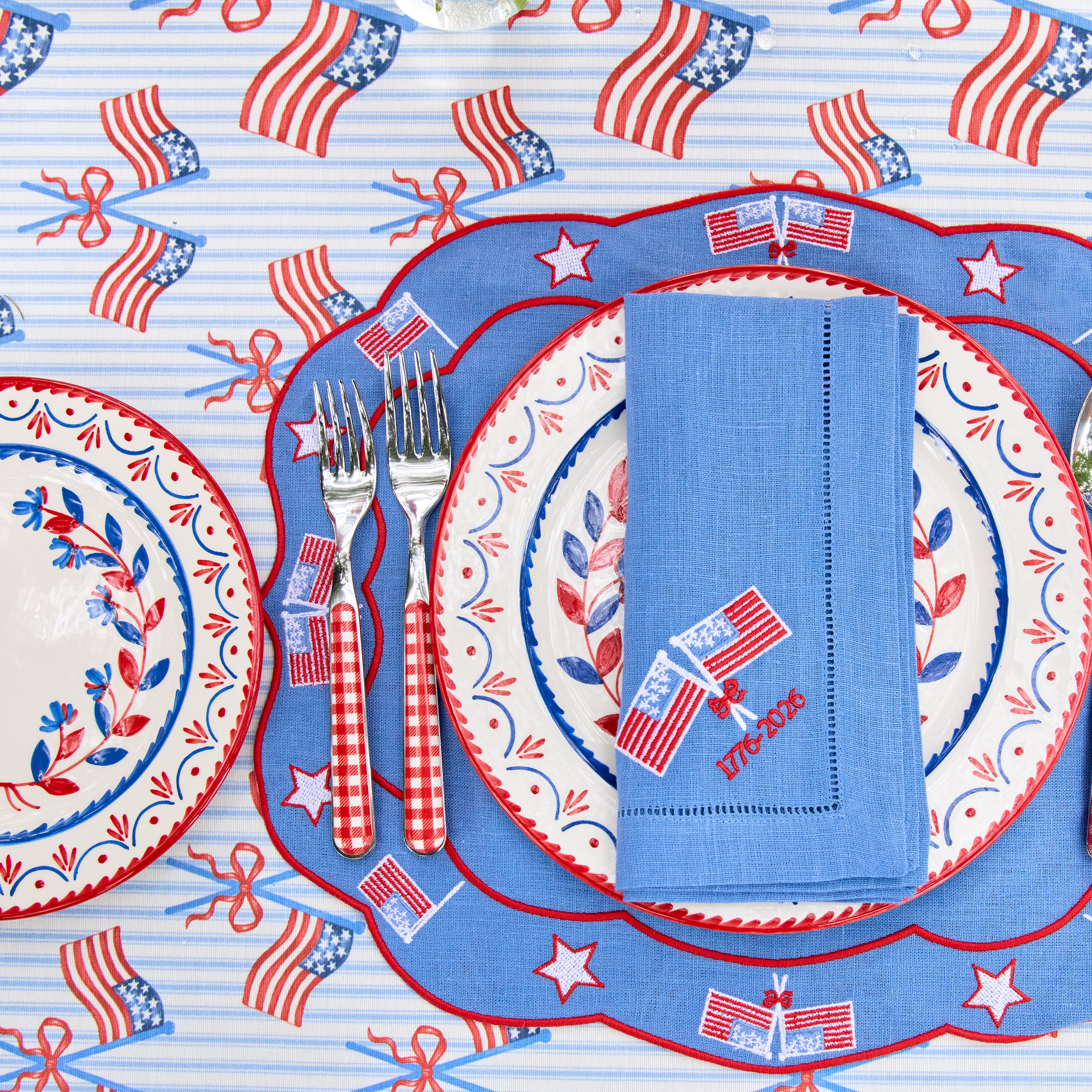 Fourth of July Napkins (Set of 4)