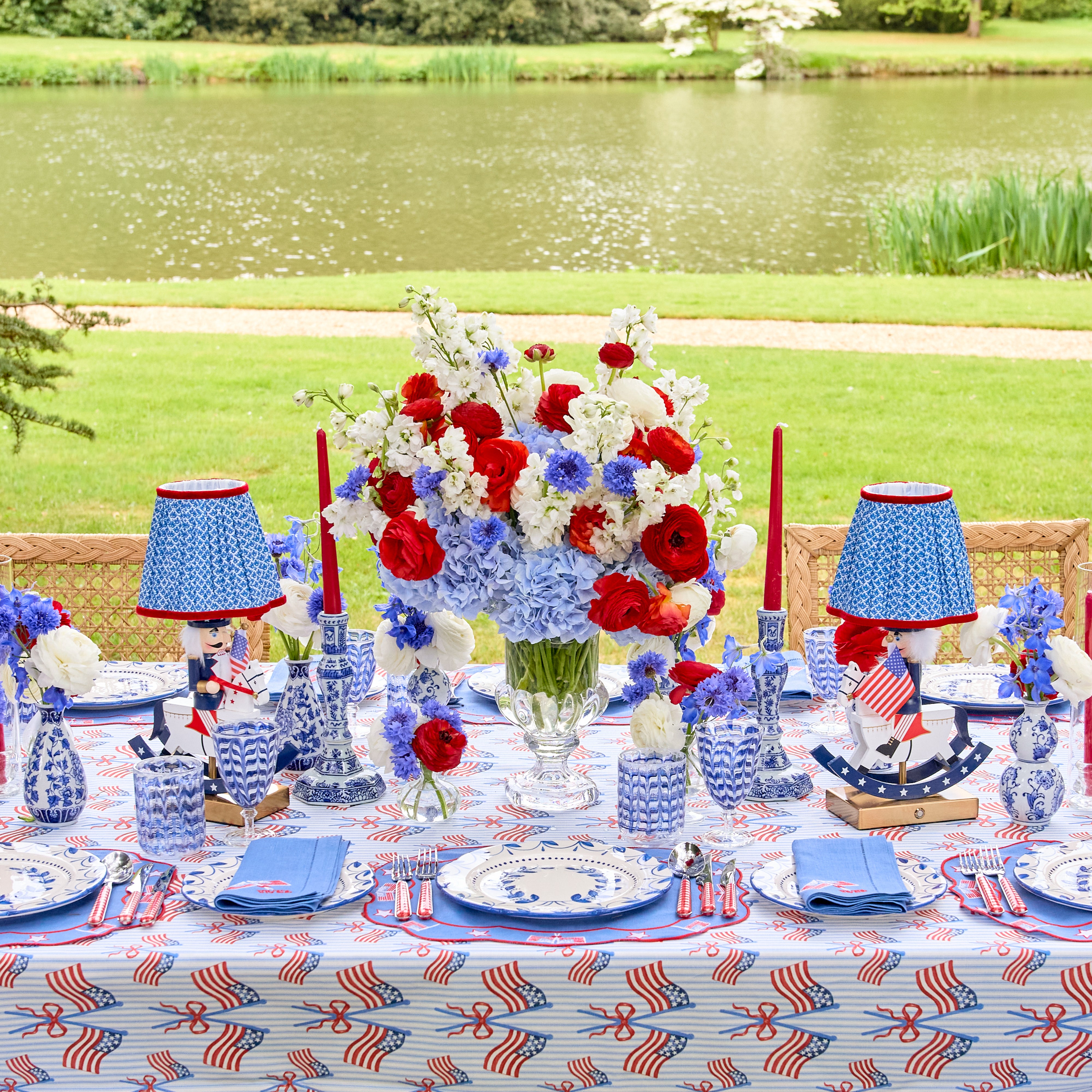 Fourth of July Placemats (Set of 4)