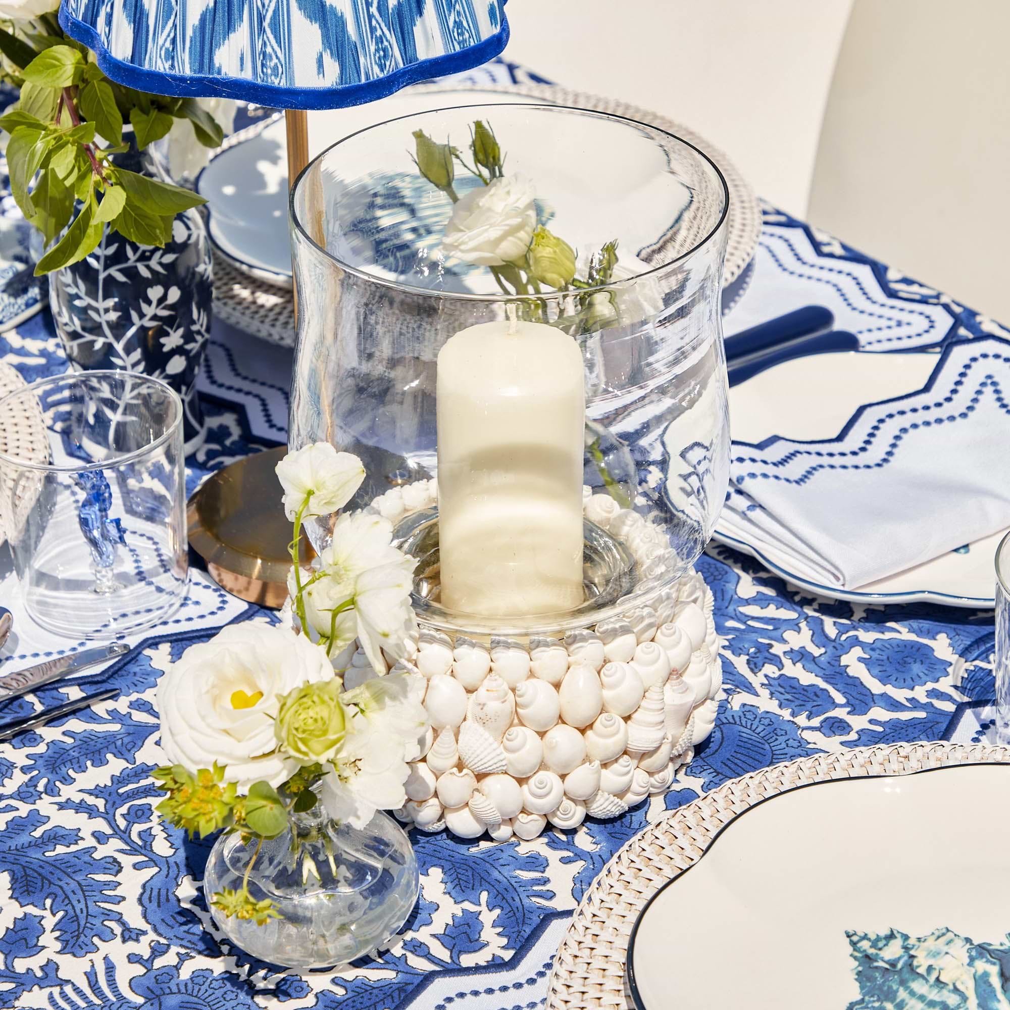 White Pillar Candle (Pair)