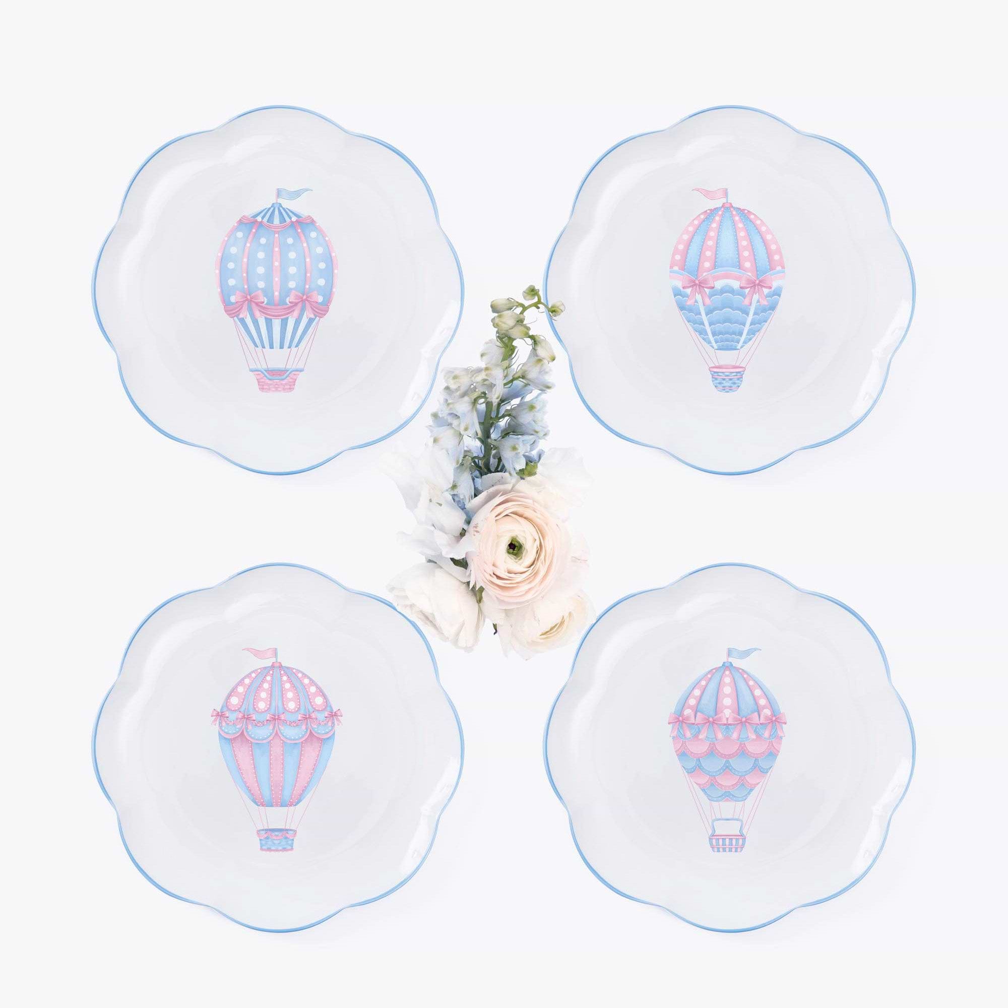 Bea Balloon Starter Plates (Set of 4)