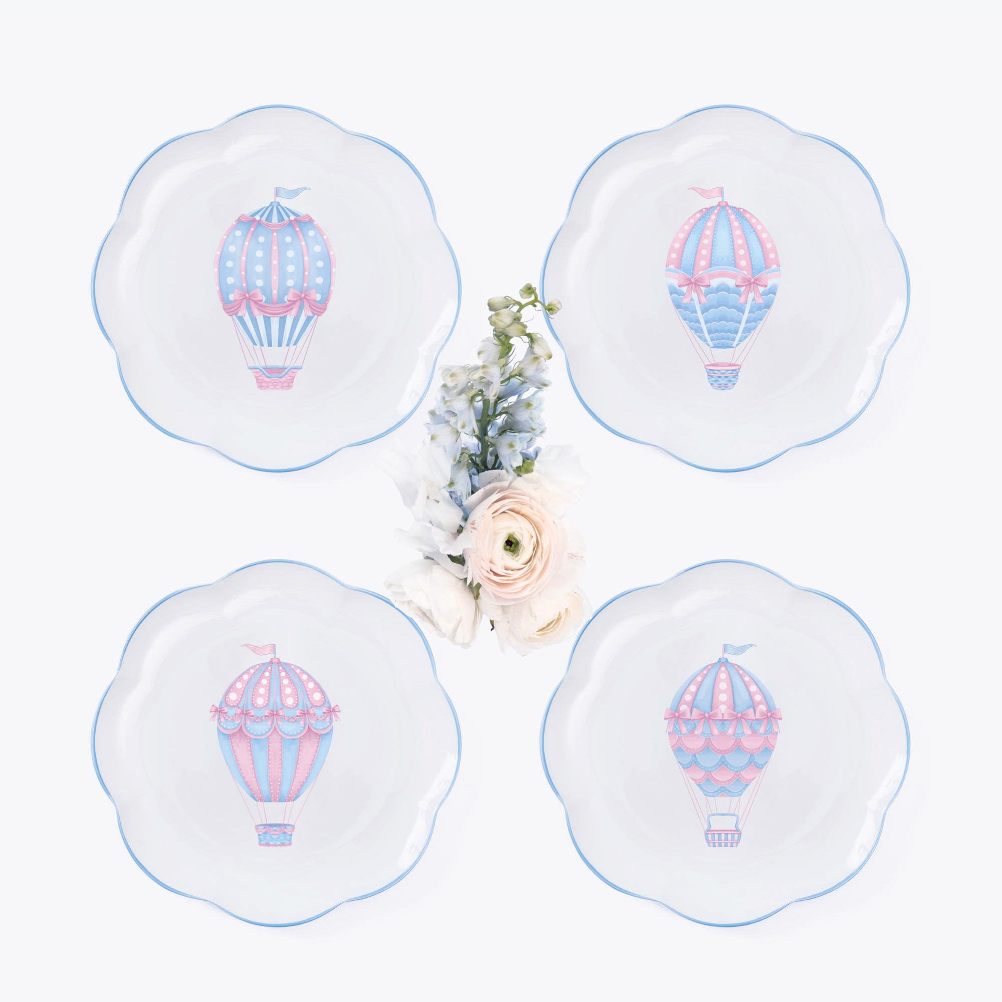 Bea Balloon Starter Plates (Set of 4)