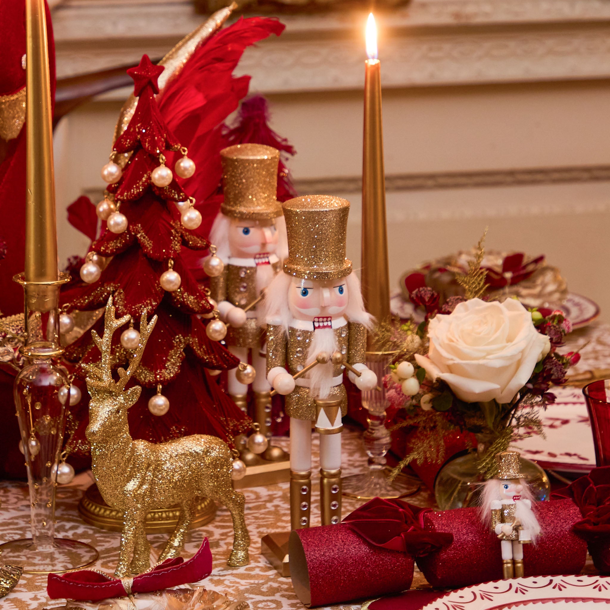 Joy Gold Candle Set