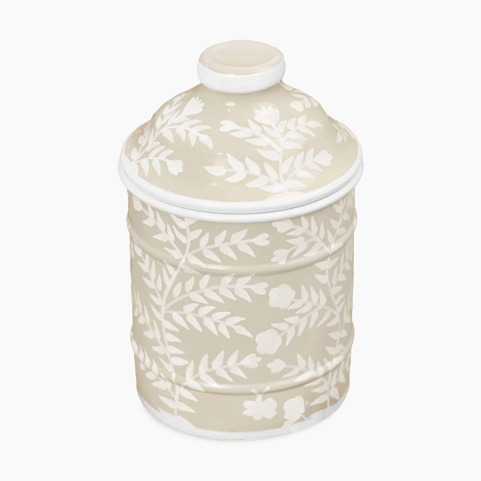 Putty Chinoiserie Canister