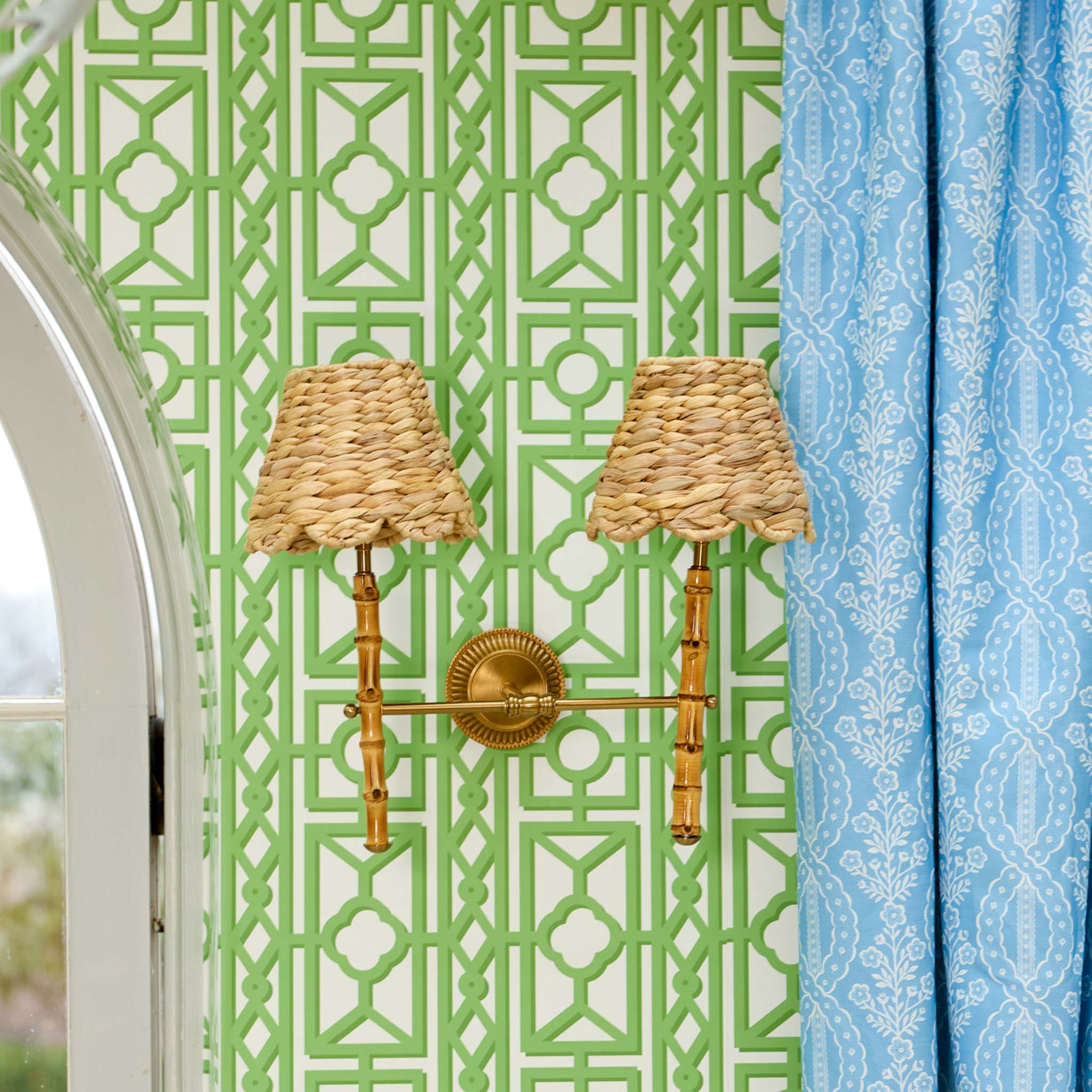 Natural Seagrass Lampshade (18cm)