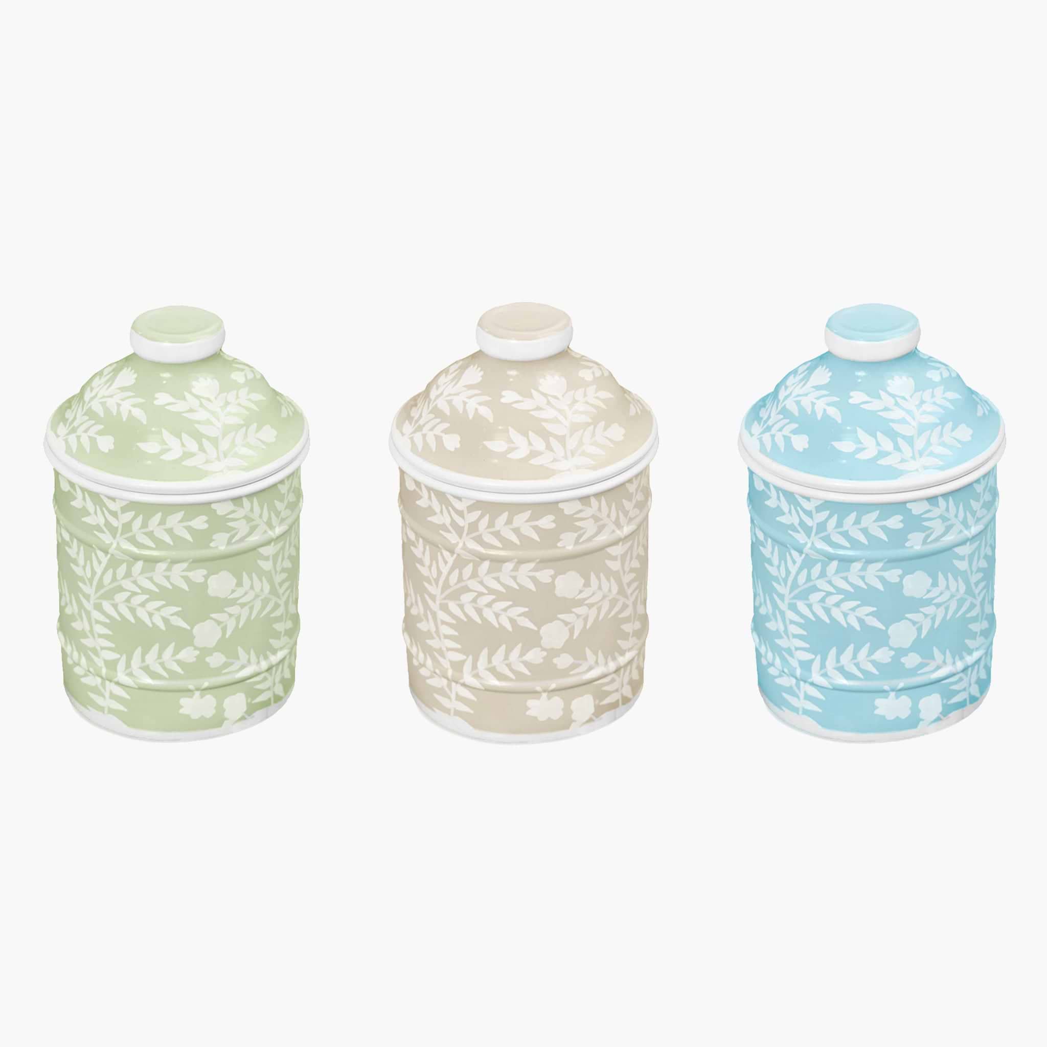 Putty Chinoiserie Canister