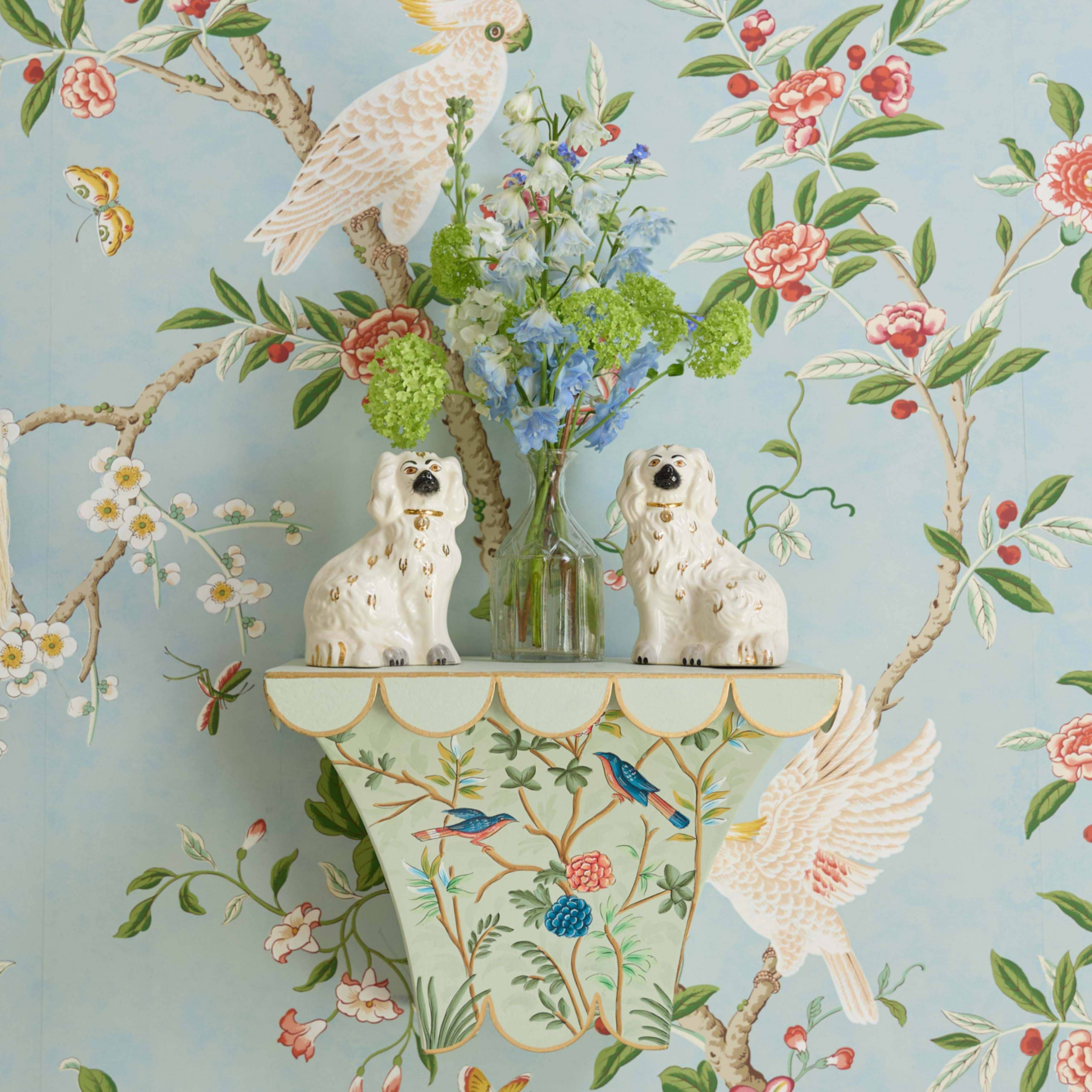 Chinoiserie Tole Wall Sconce