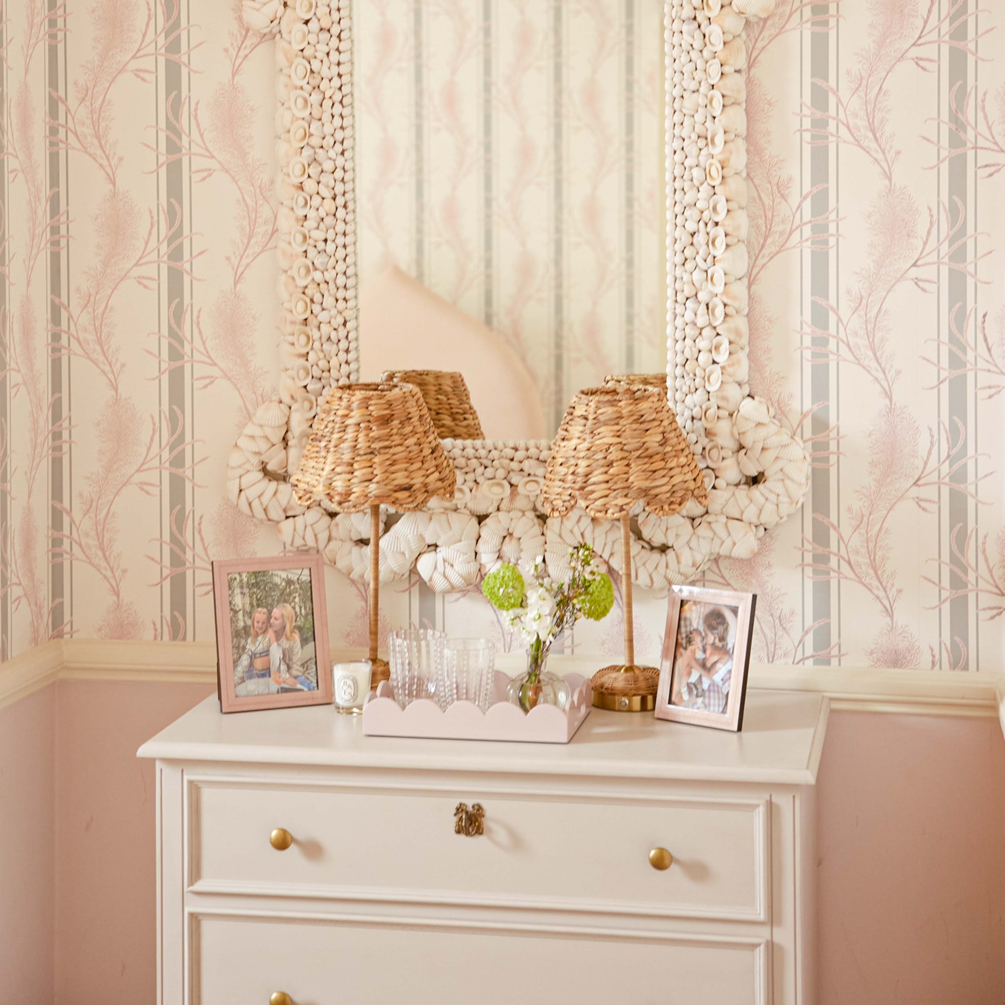 Rattan Ida Rechargeable Lamp