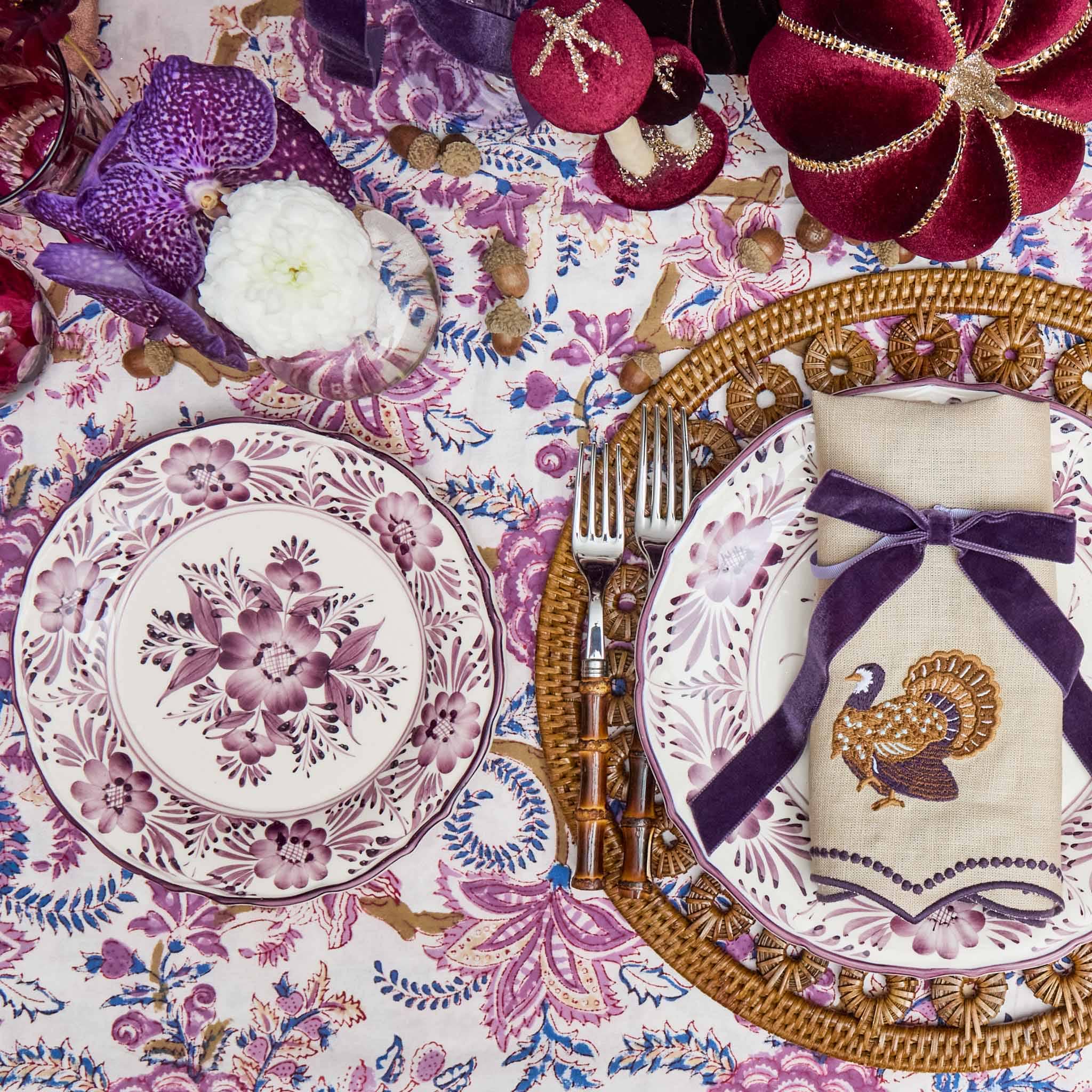 Purple Pandora Starter Plate
