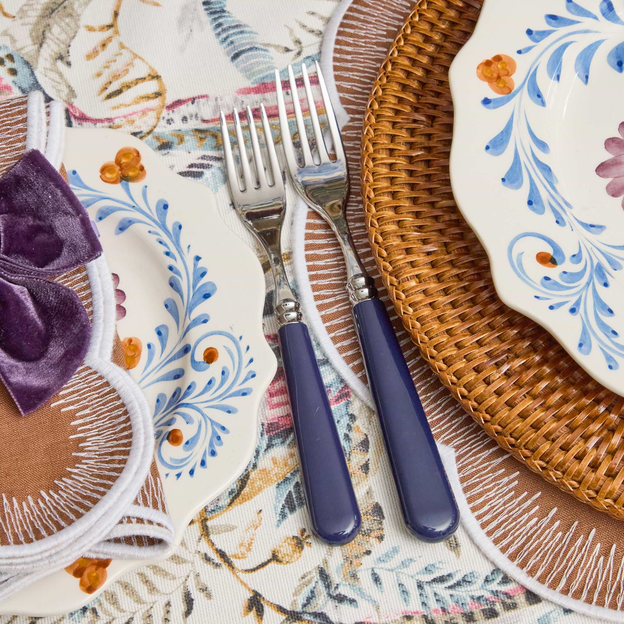 Navy Cutlery (5 piece)