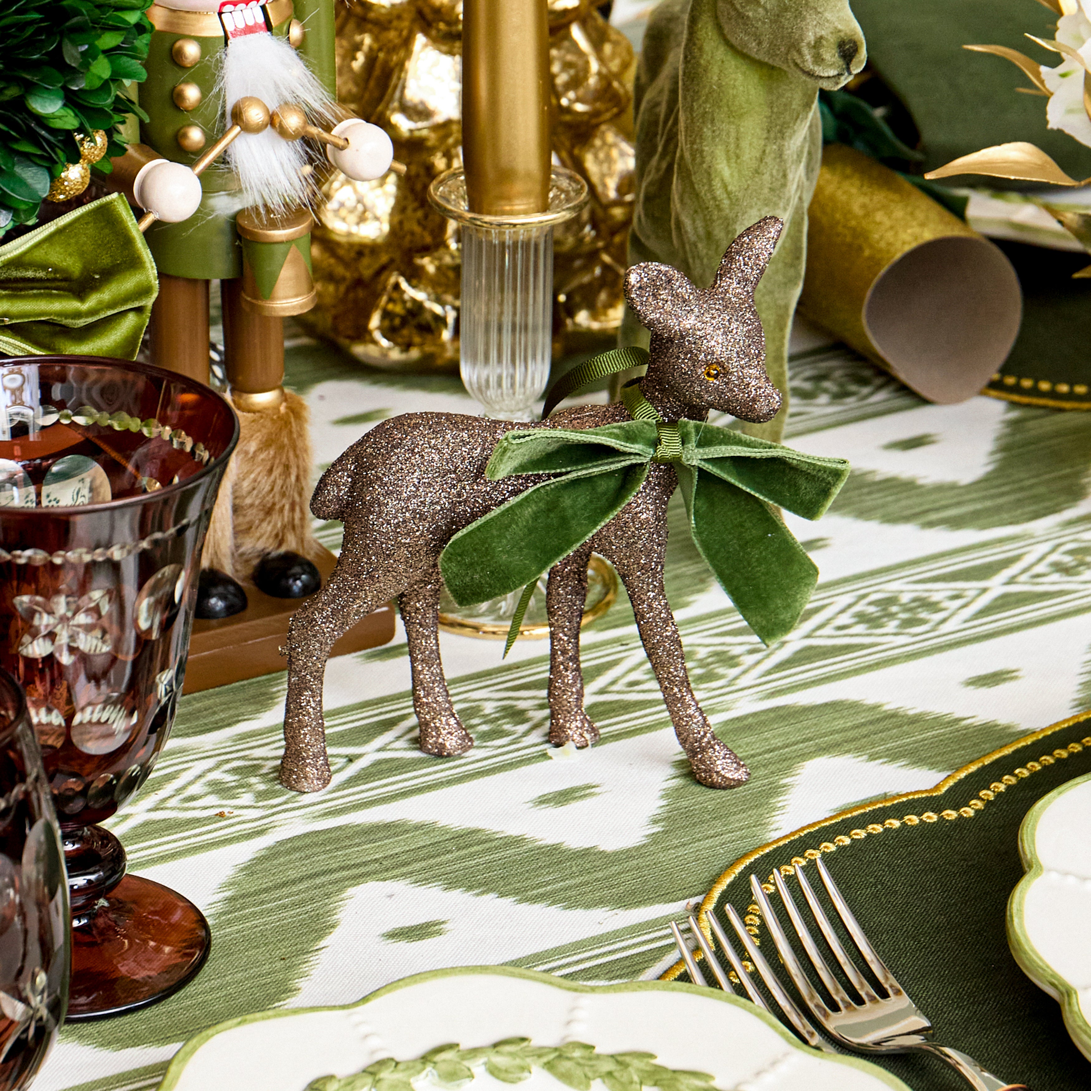 Chocolate Glitter Bambi (Set of 4)