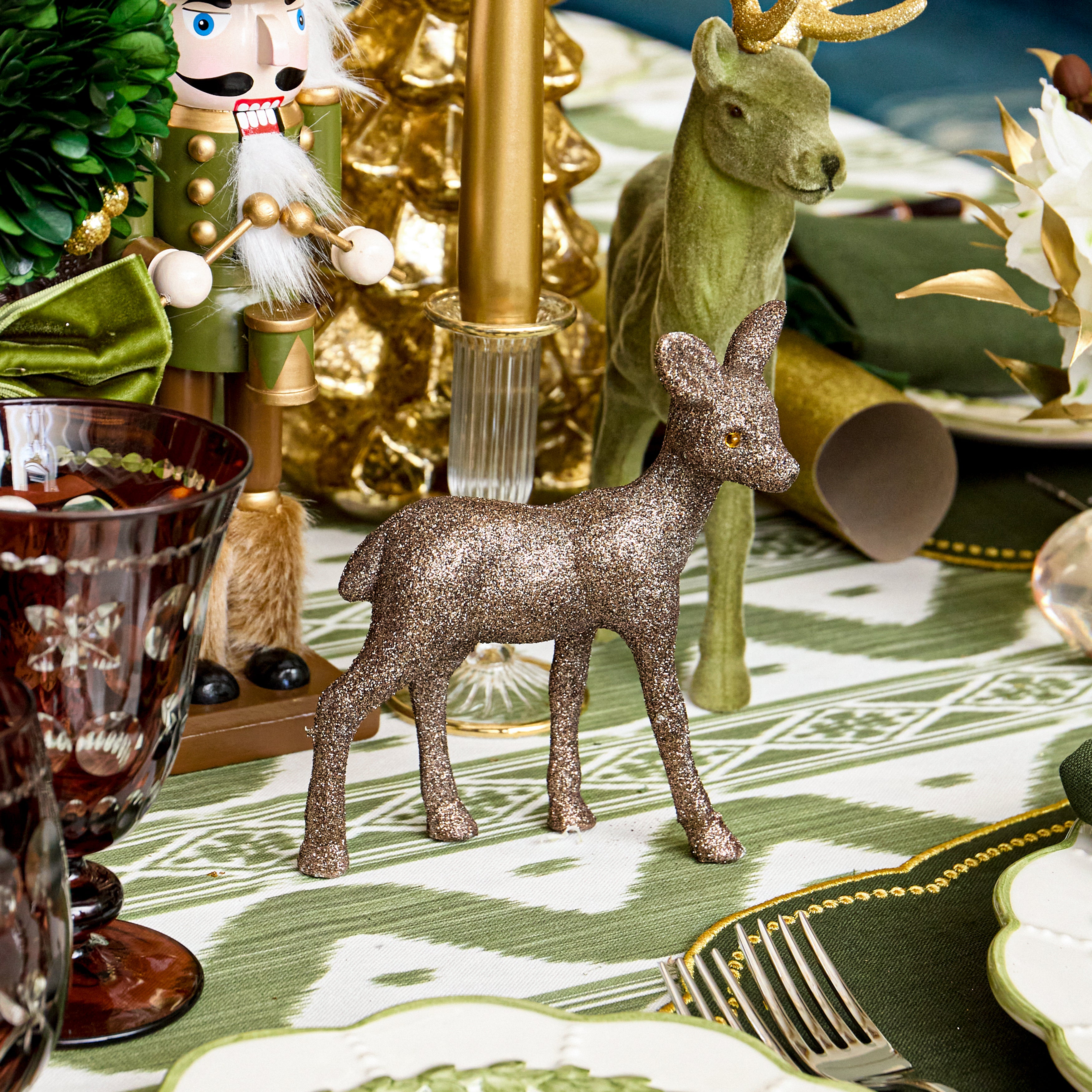 Chocolate Glitter Bambi (Set of 4)