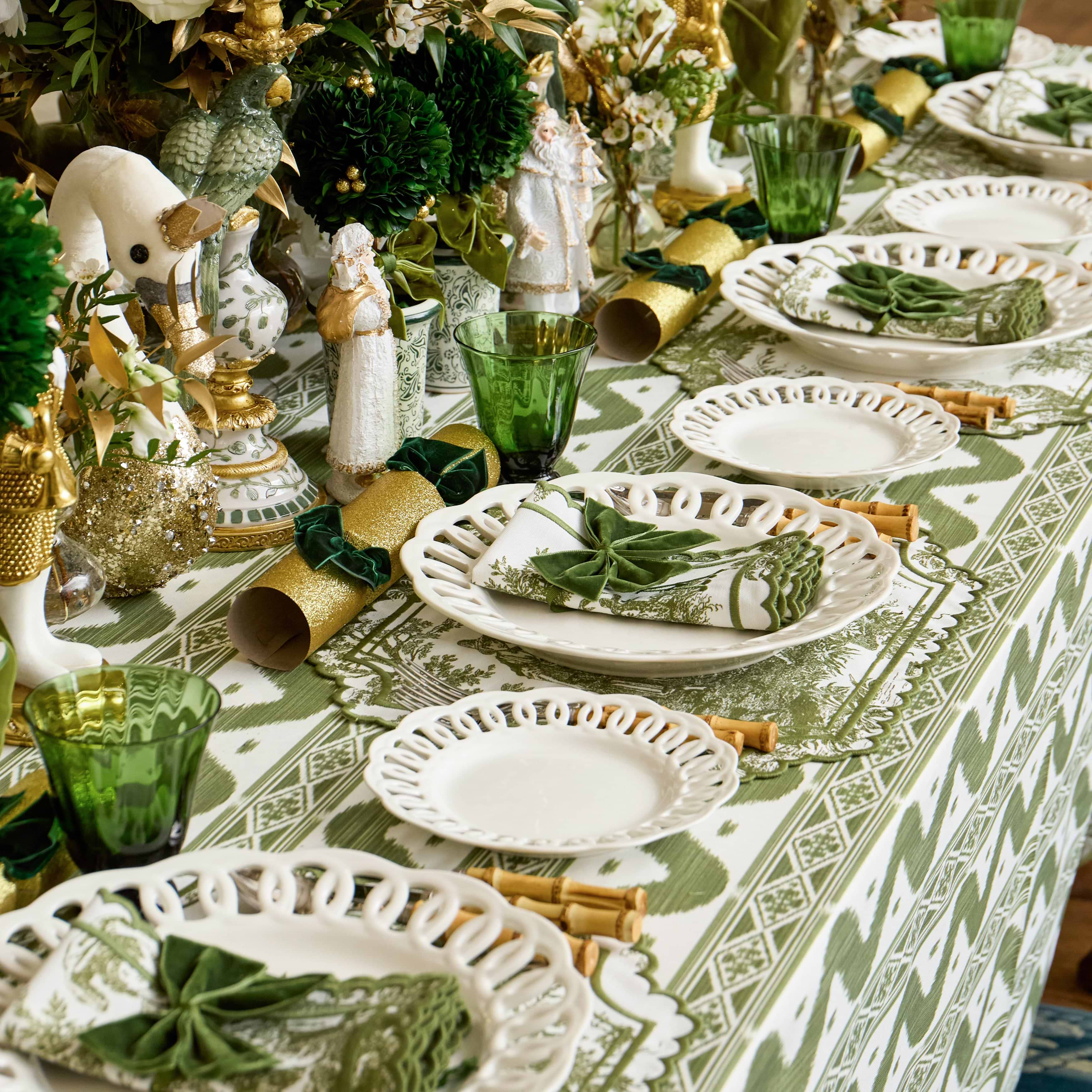 White Lace Starter Plate