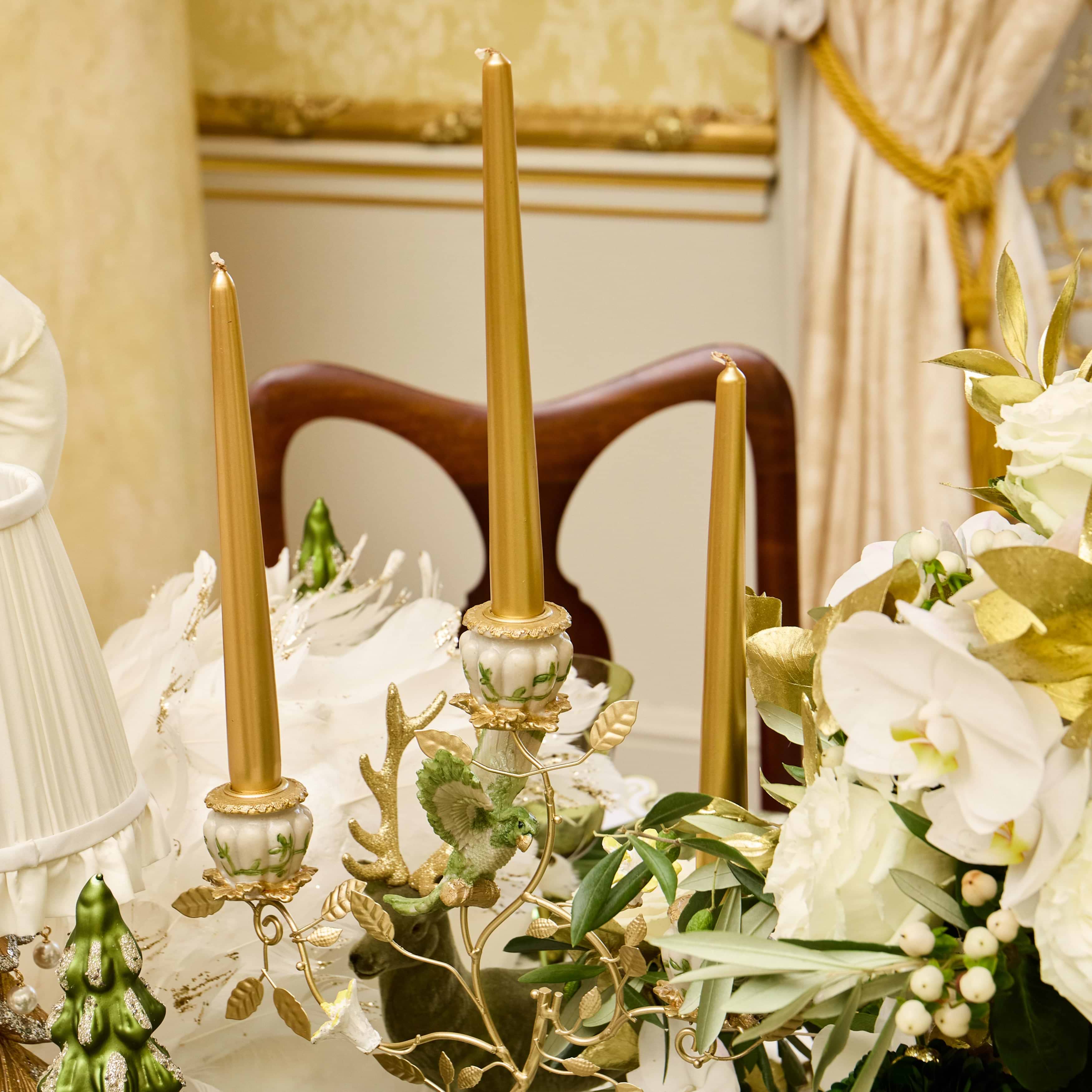 Green Bird Candelabra