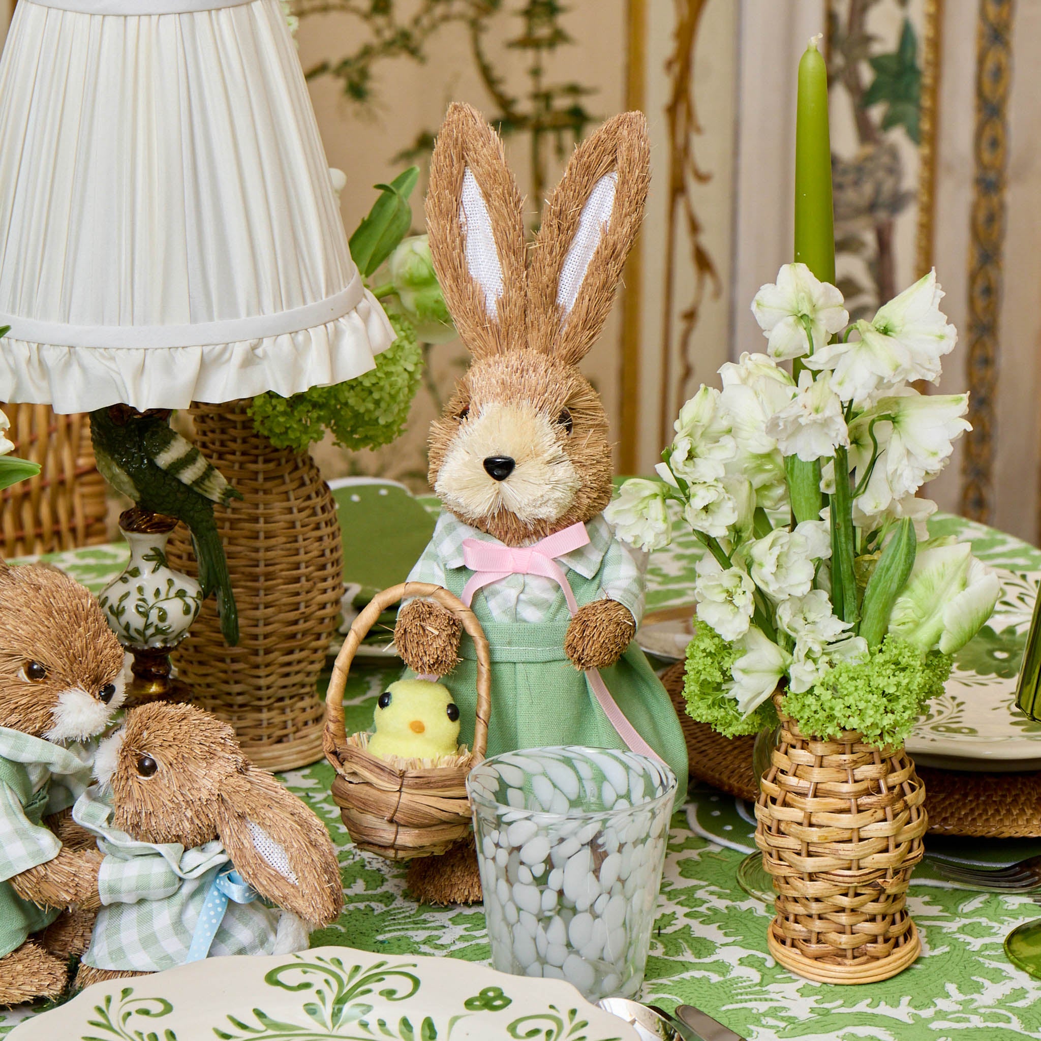 Mr. & Mrs. Garden Bunny (Pair)