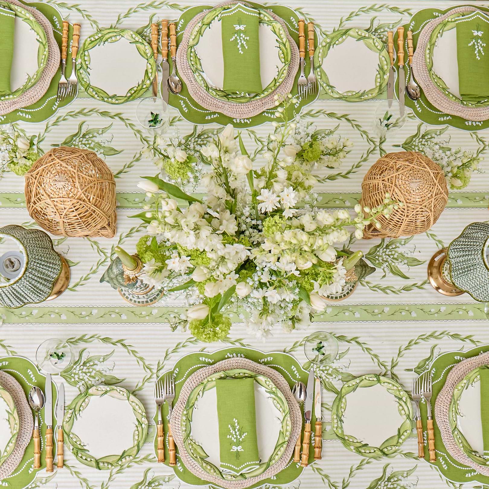 Lily of the Valley Dinner Plate