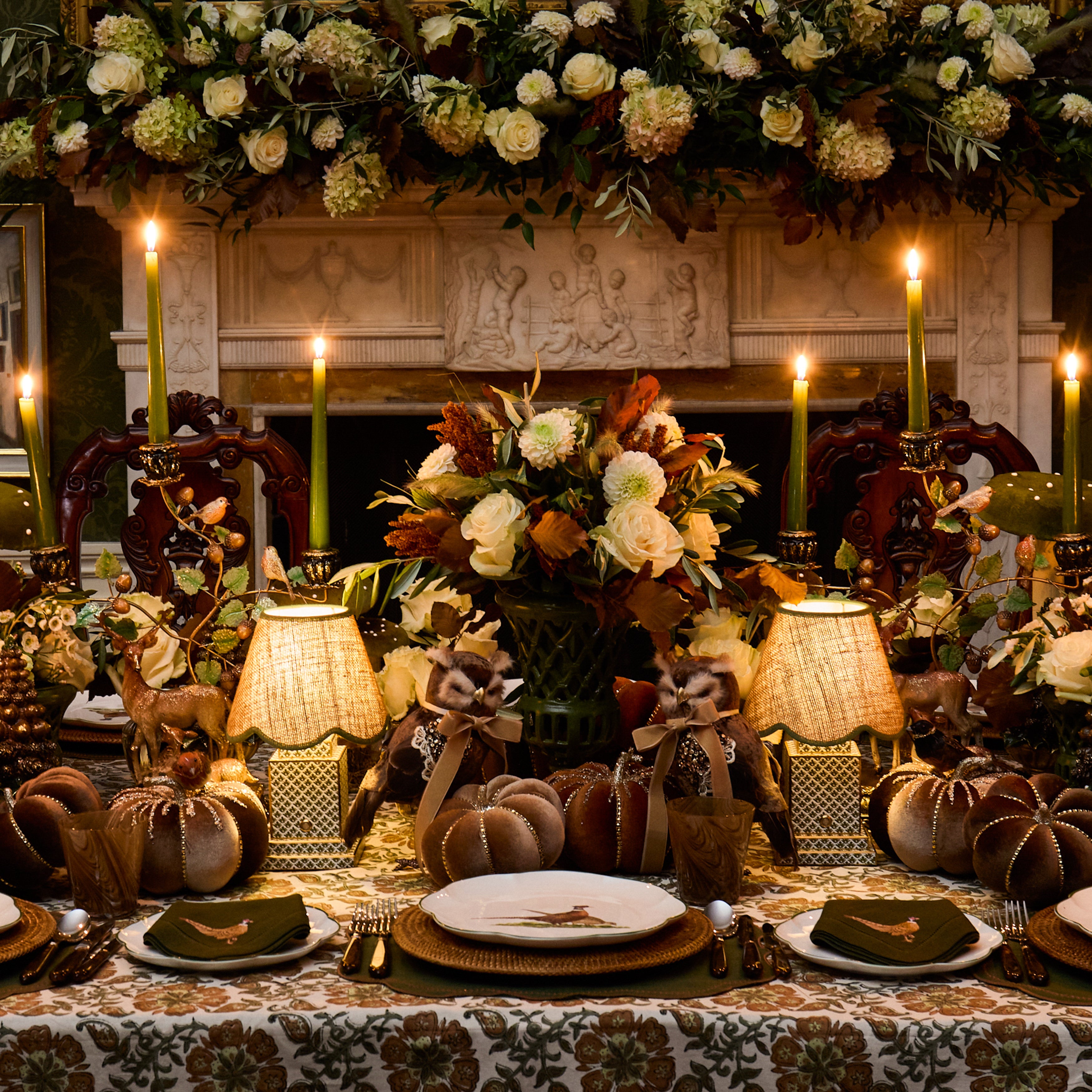 Enchanted Woodland Tablescape