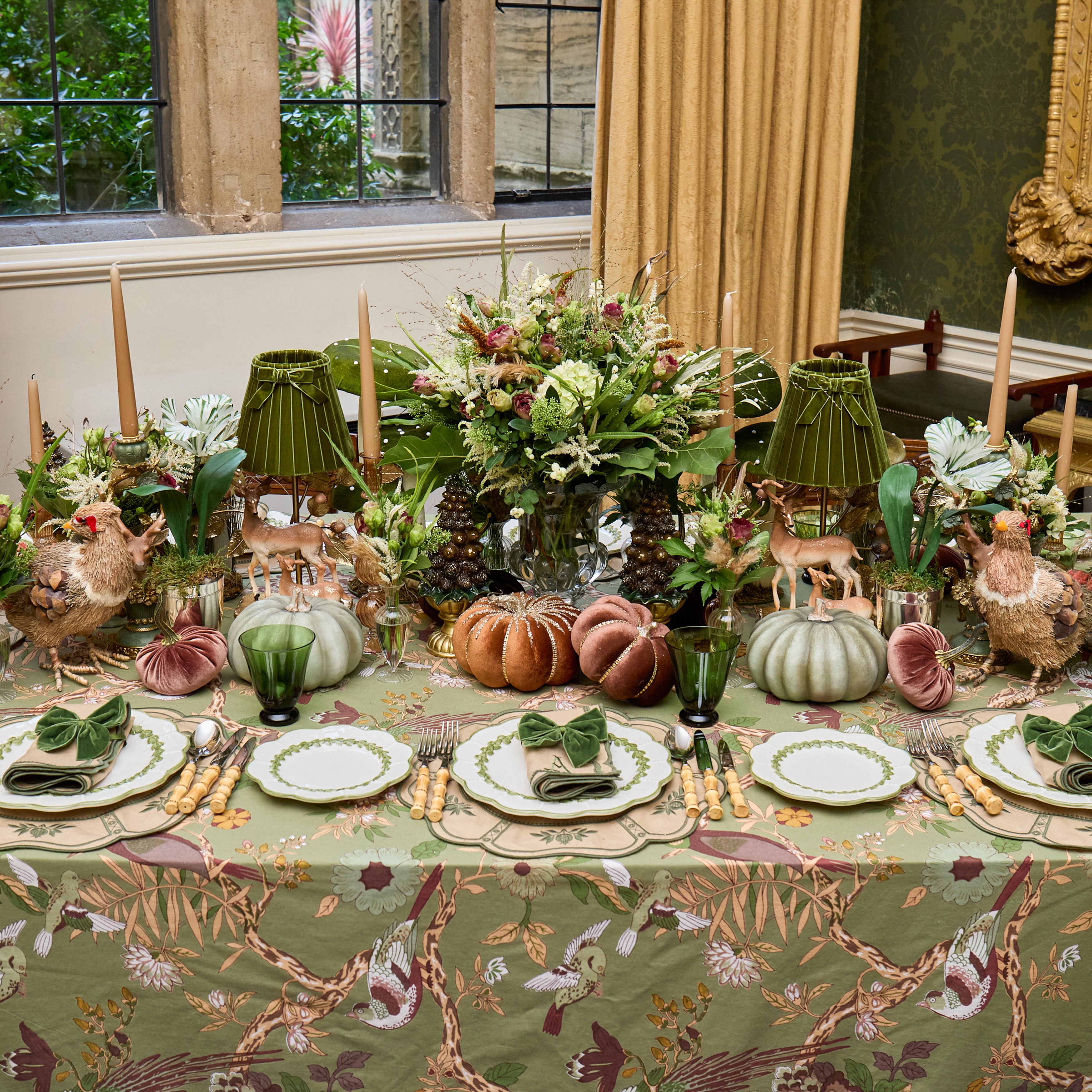 Olive Laurel Dinner Plate