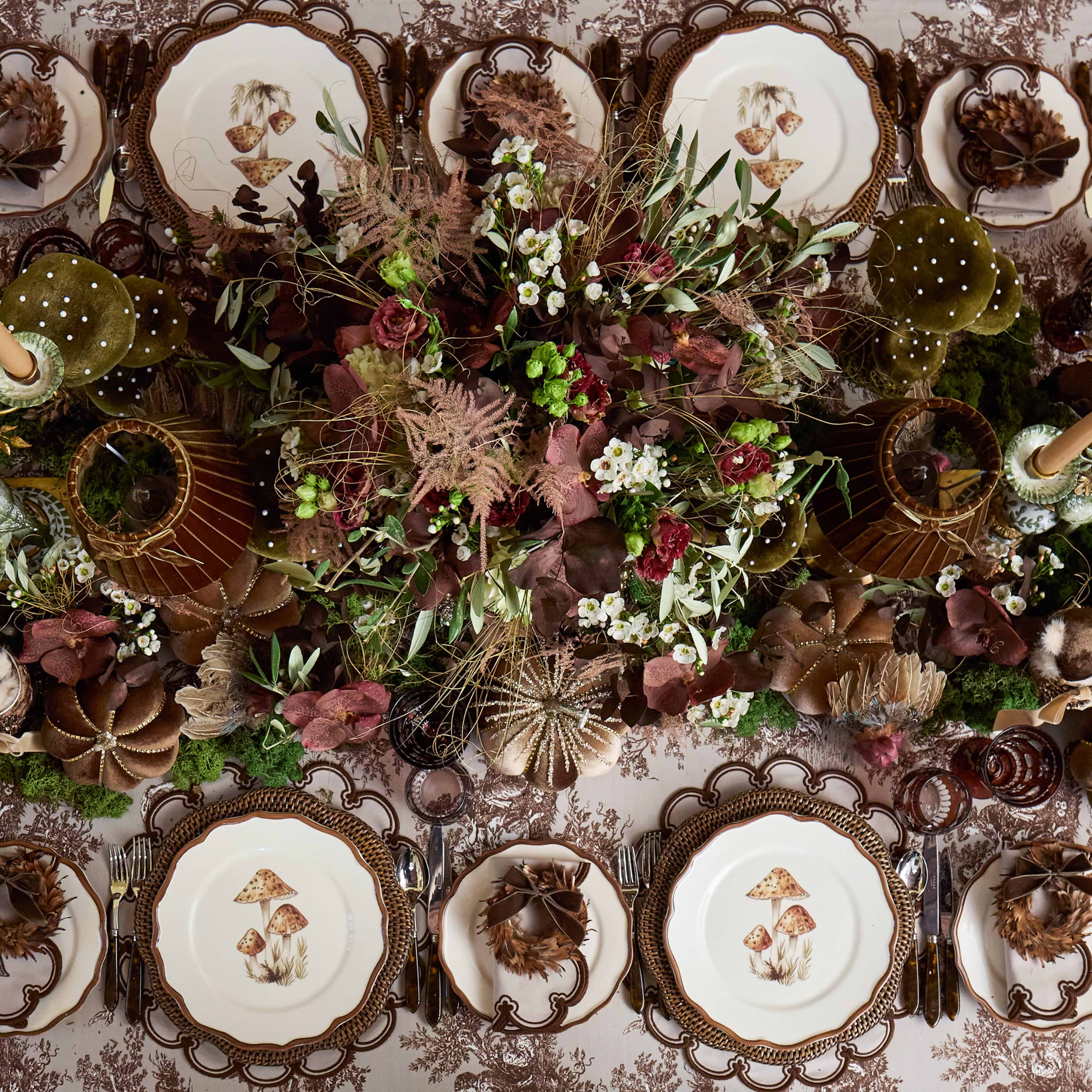 Mushroom Dinner Plate
