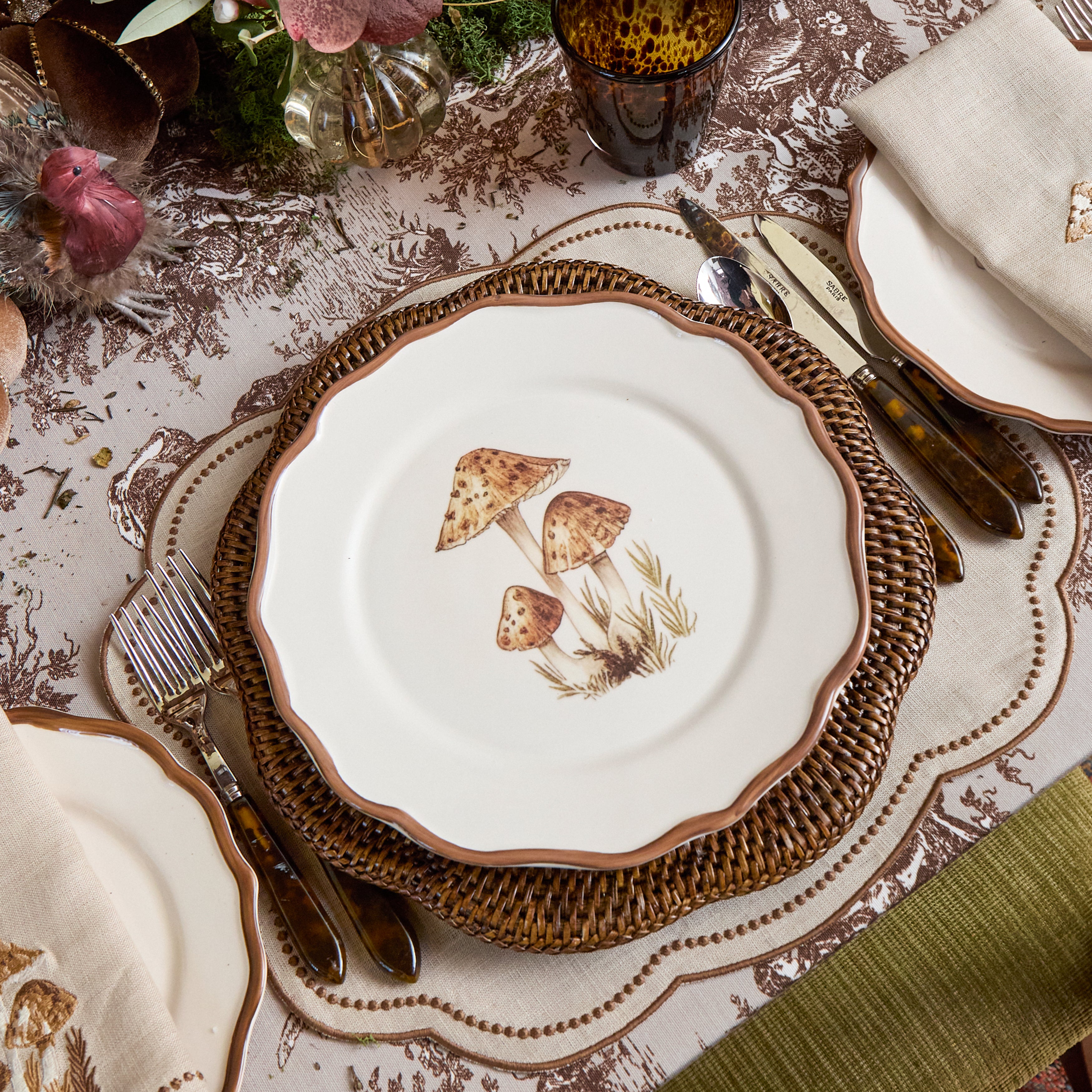 Mushroom Dinner Plate